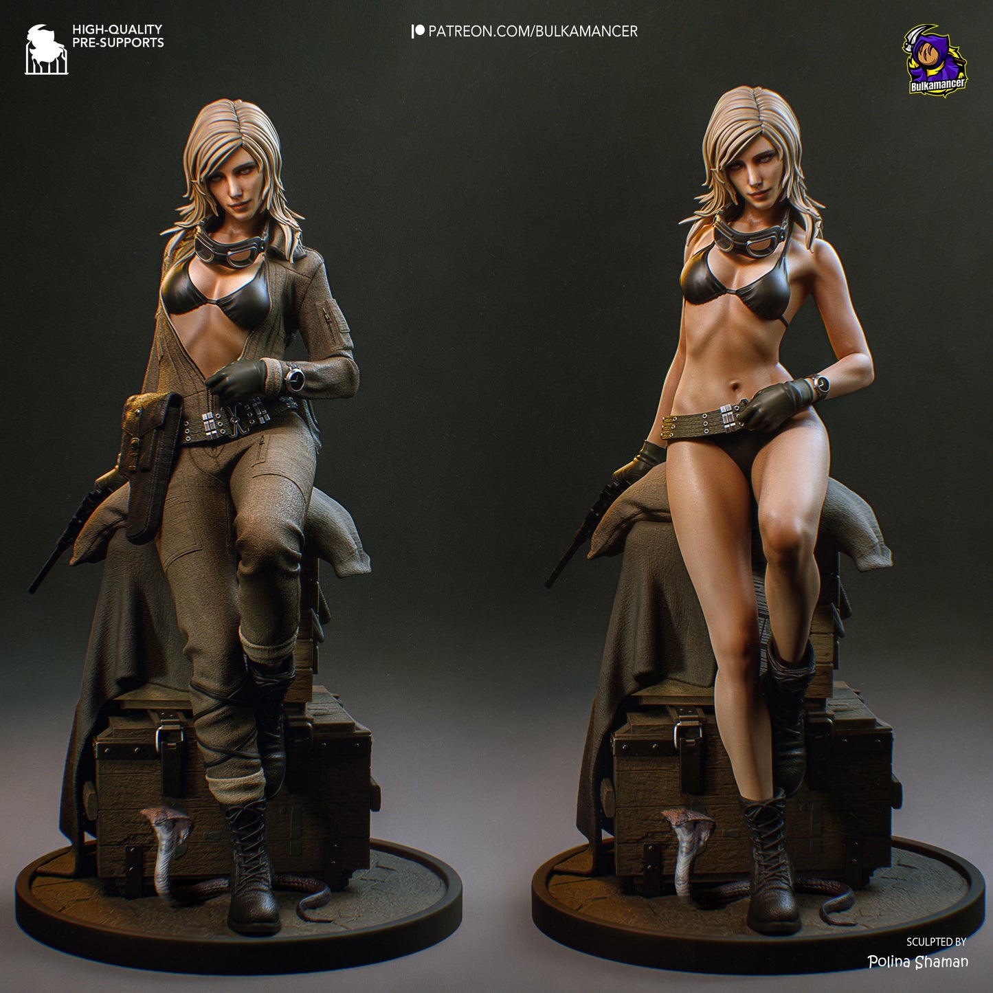 Bulkamancer Sculps EVA - METAL GEAR SOLID Δ: SNAKE EATER