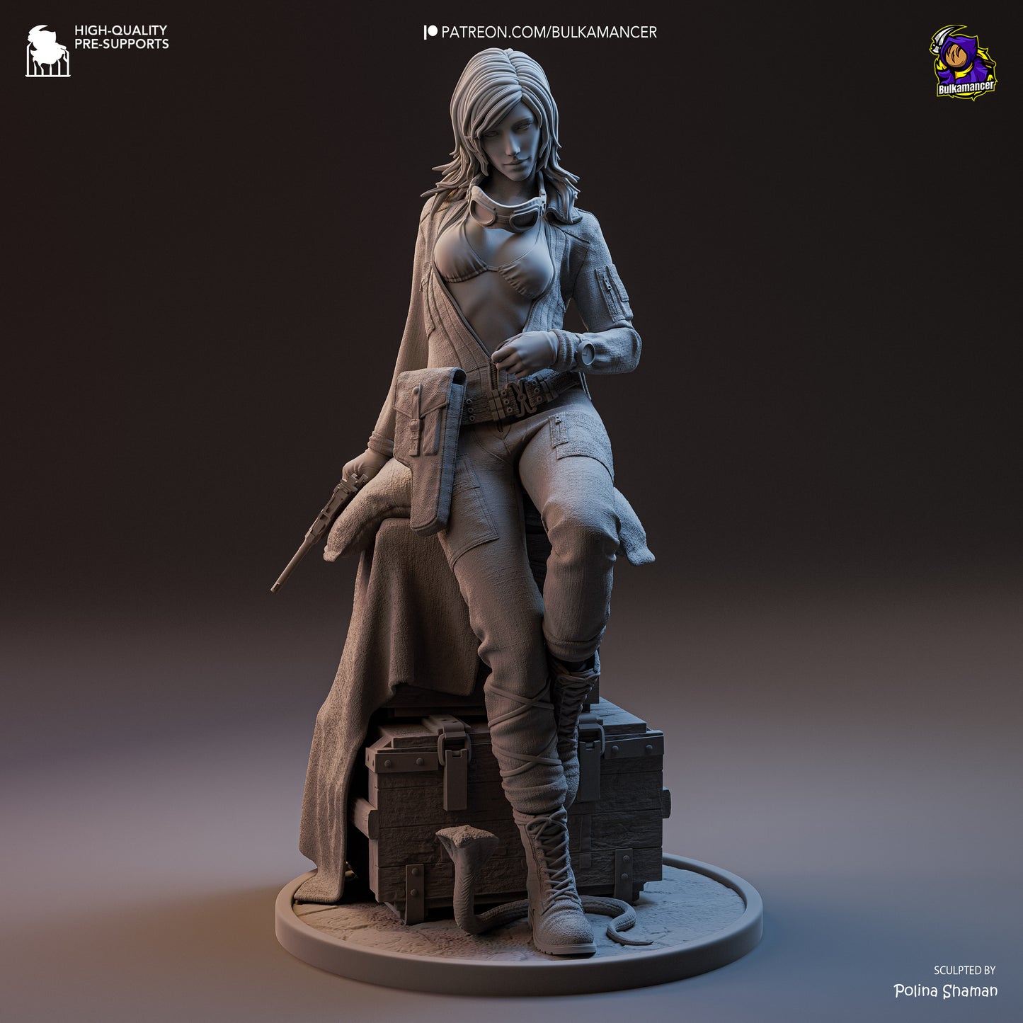 Bulkamancer Sculps EVA - METAL GEAR SOLID Δ: SNAKE EATER
