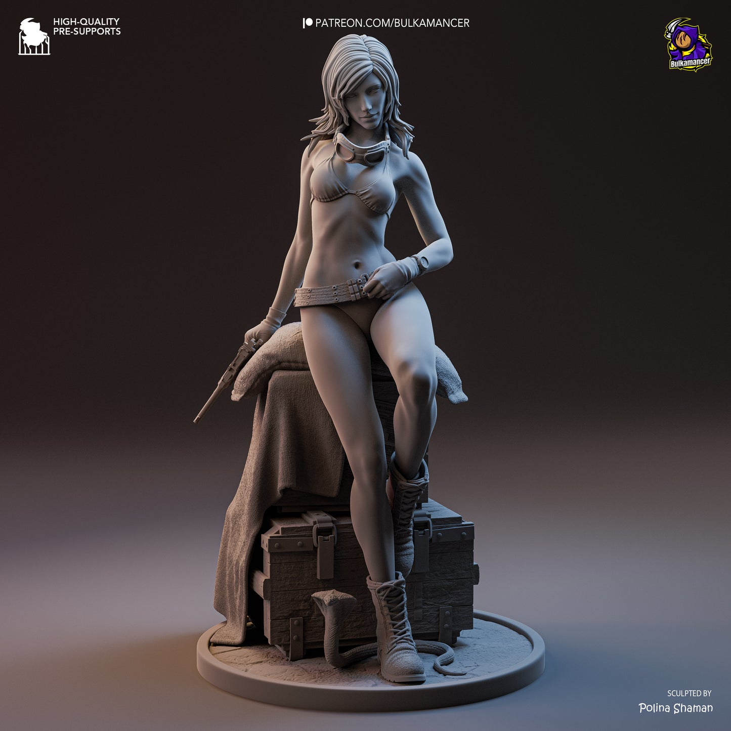 Bulkamancer Sculps EVA - METAL GEAR SOLID Δ: SNAKE EATER