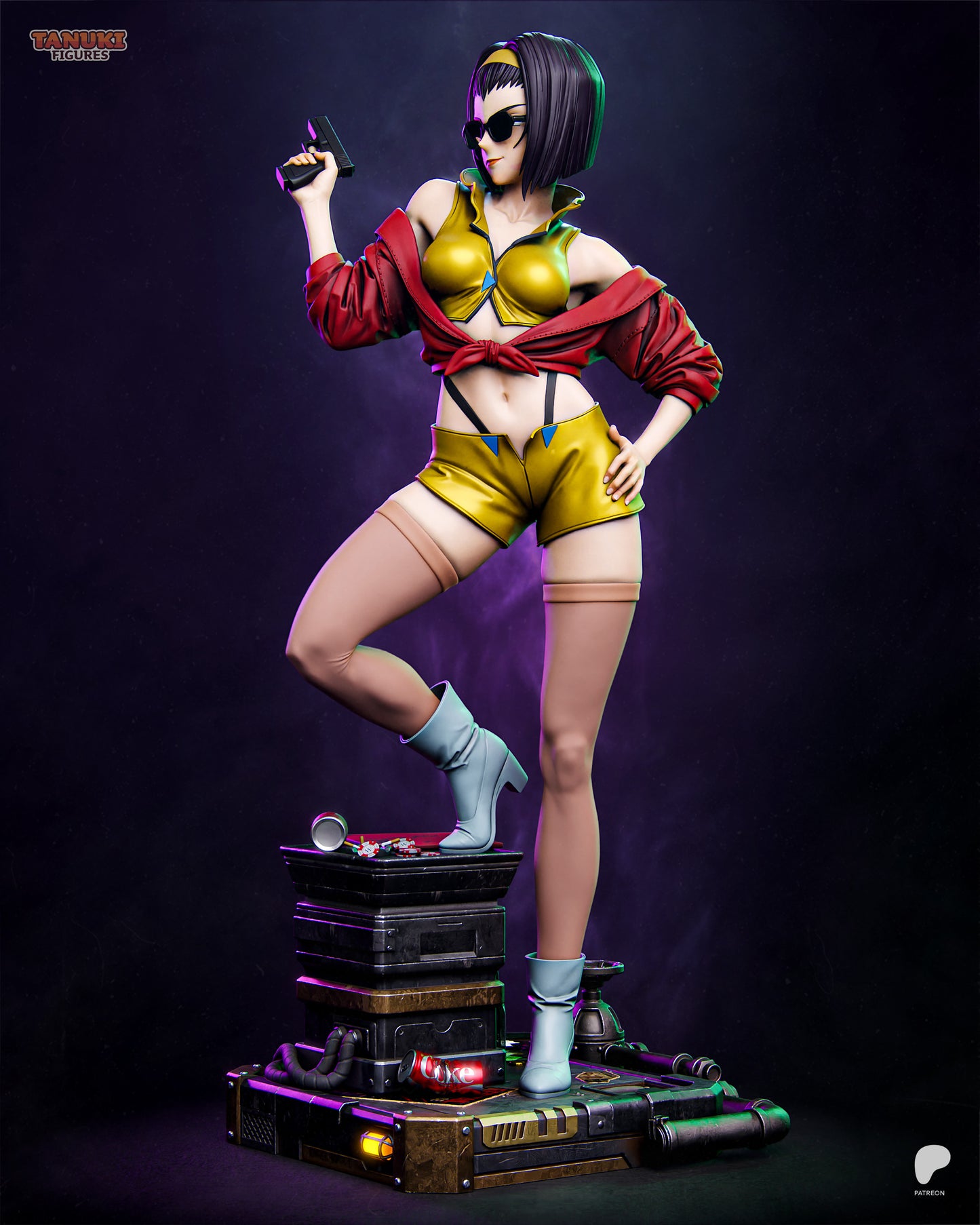 Tanuki Figures Faye - Cowboy Bebop