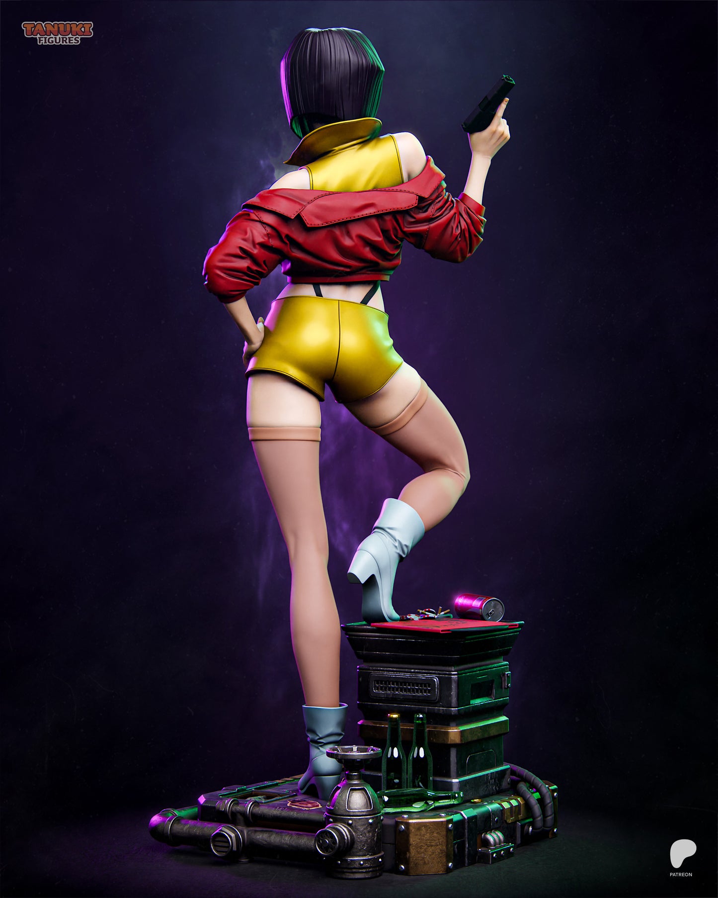 Tanuki Figures Faye - Cowboy Bebop