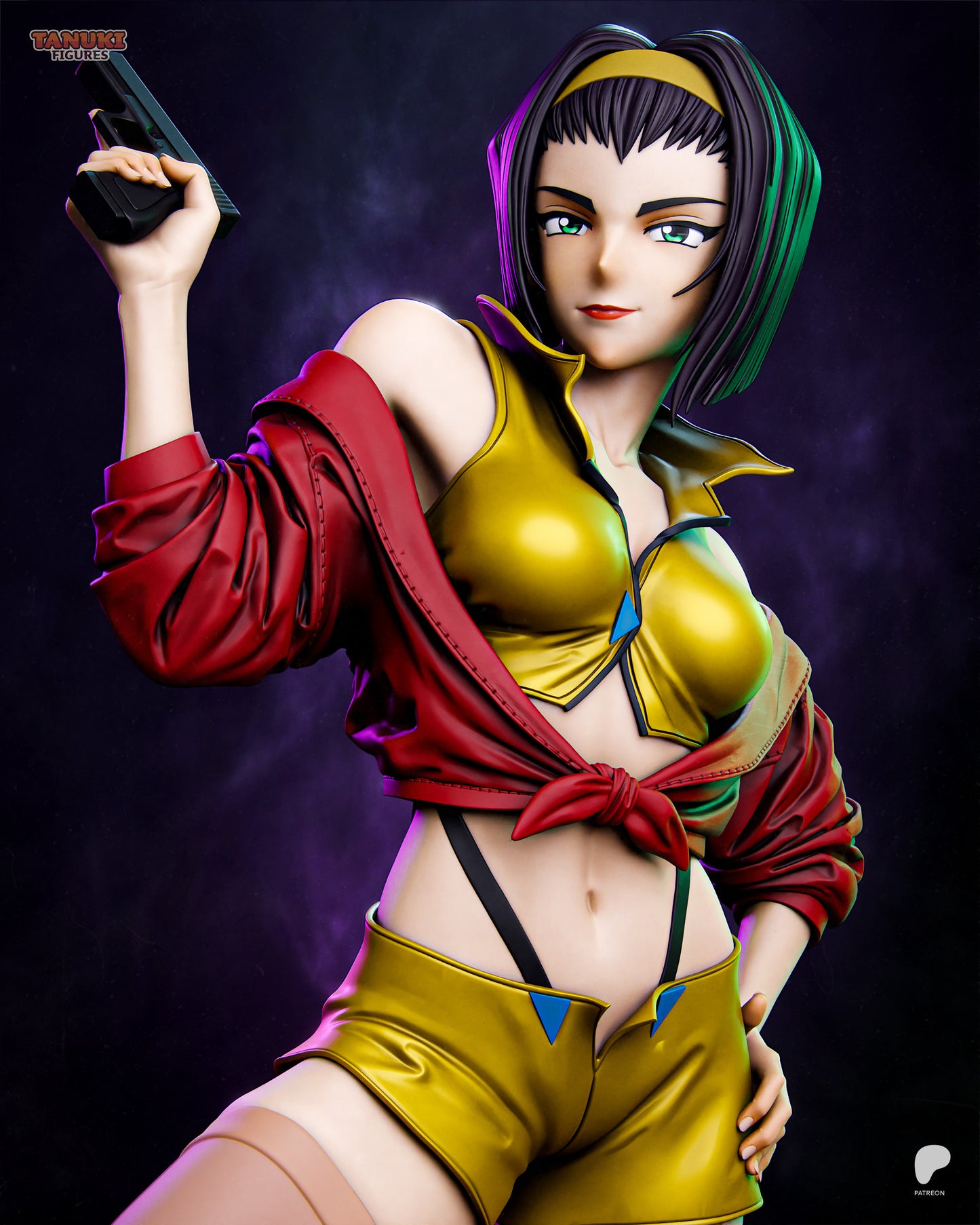Tanuki Figures Faye - Cowboy Bebop