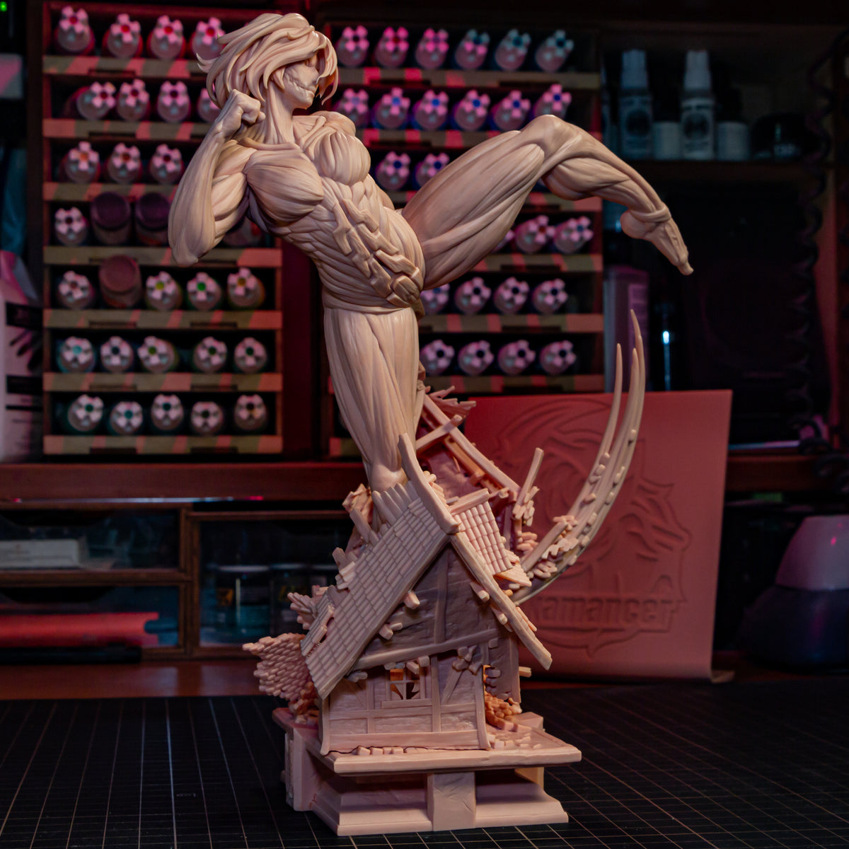 Bulkamancer Sculps Female Titan - Attack on Titan