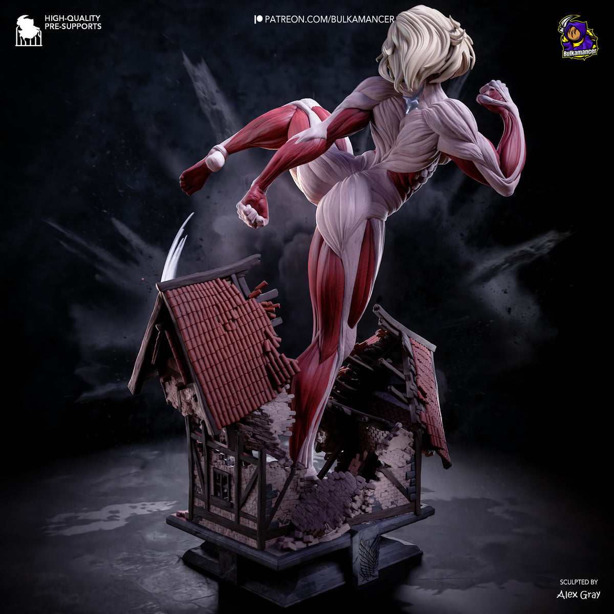 Bulkamancer Sculps Female Titan - Attack on Titan