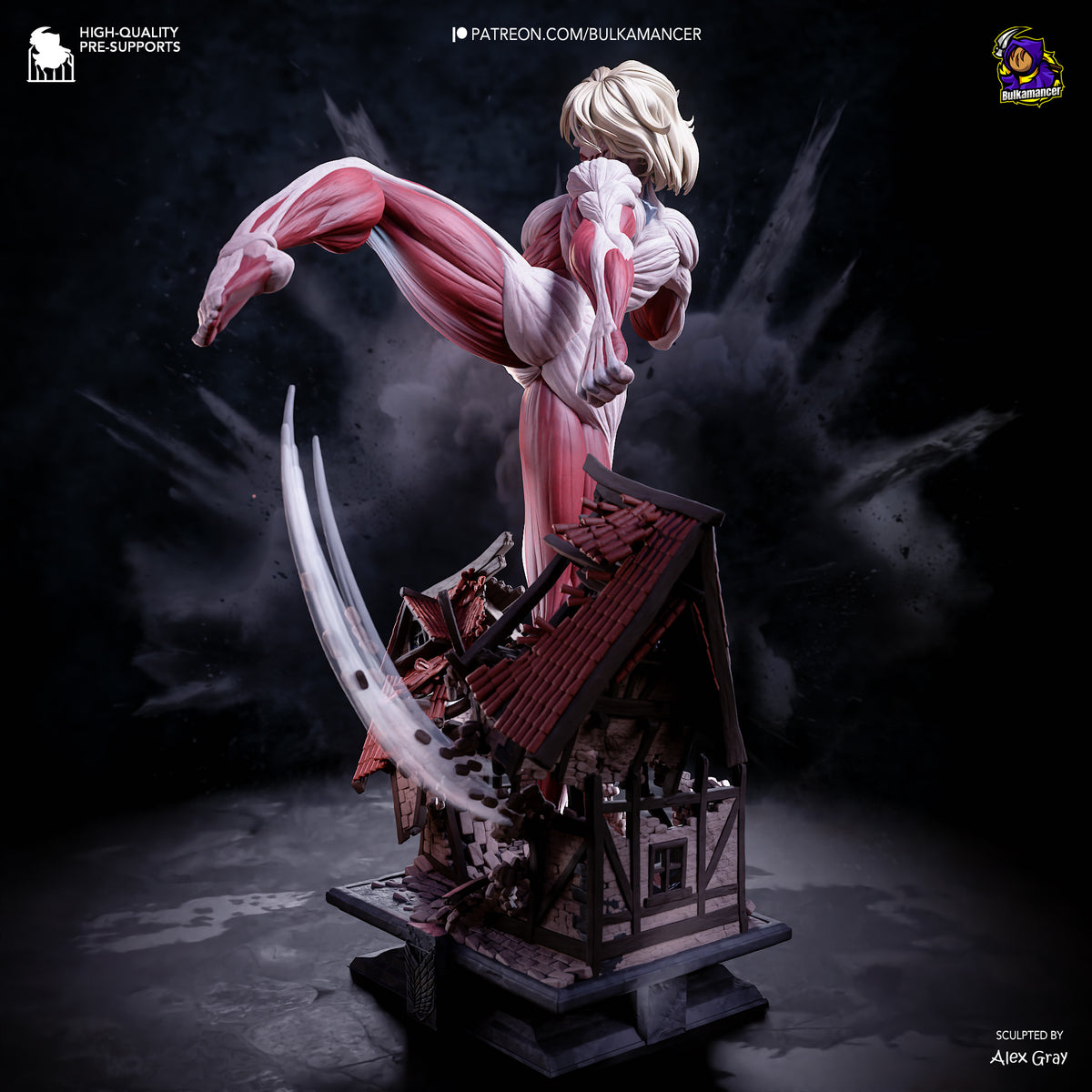 Bulkamancer Sculps Female Titan - Attack on Titan