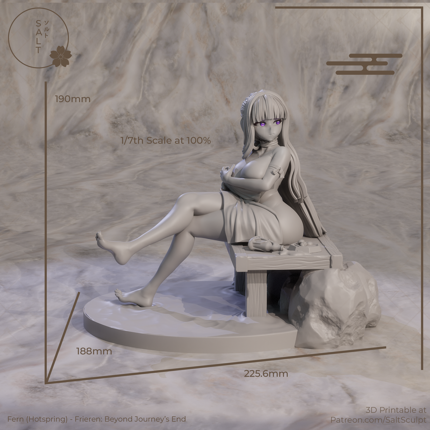 SaltSculpt Fern (Hotspring) - Sousou no Frieren