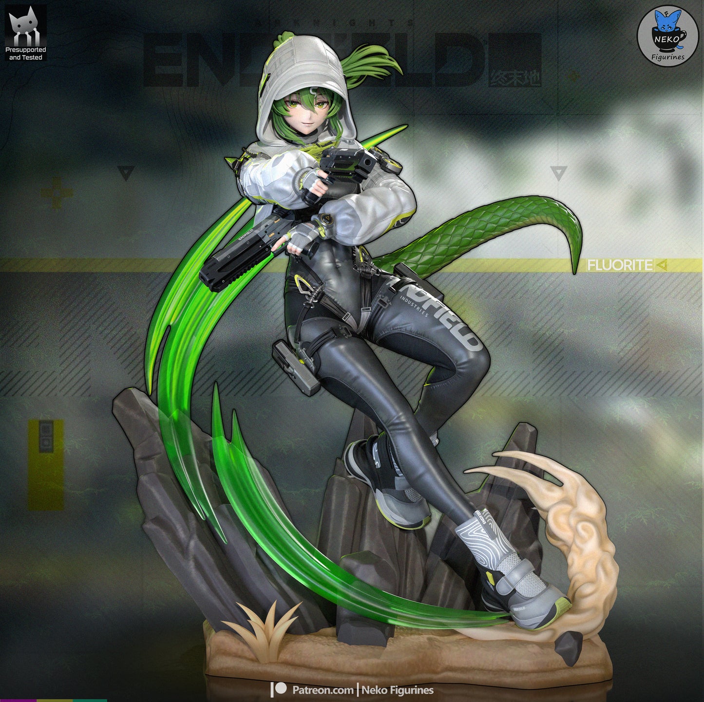 Neko Figurines Fluorite - Arknights Enfield