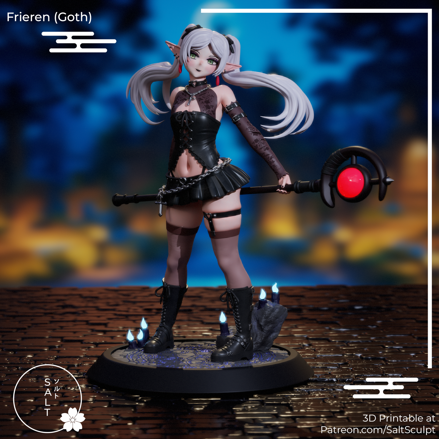 SaltSculpt Goth Frieren - Frieren