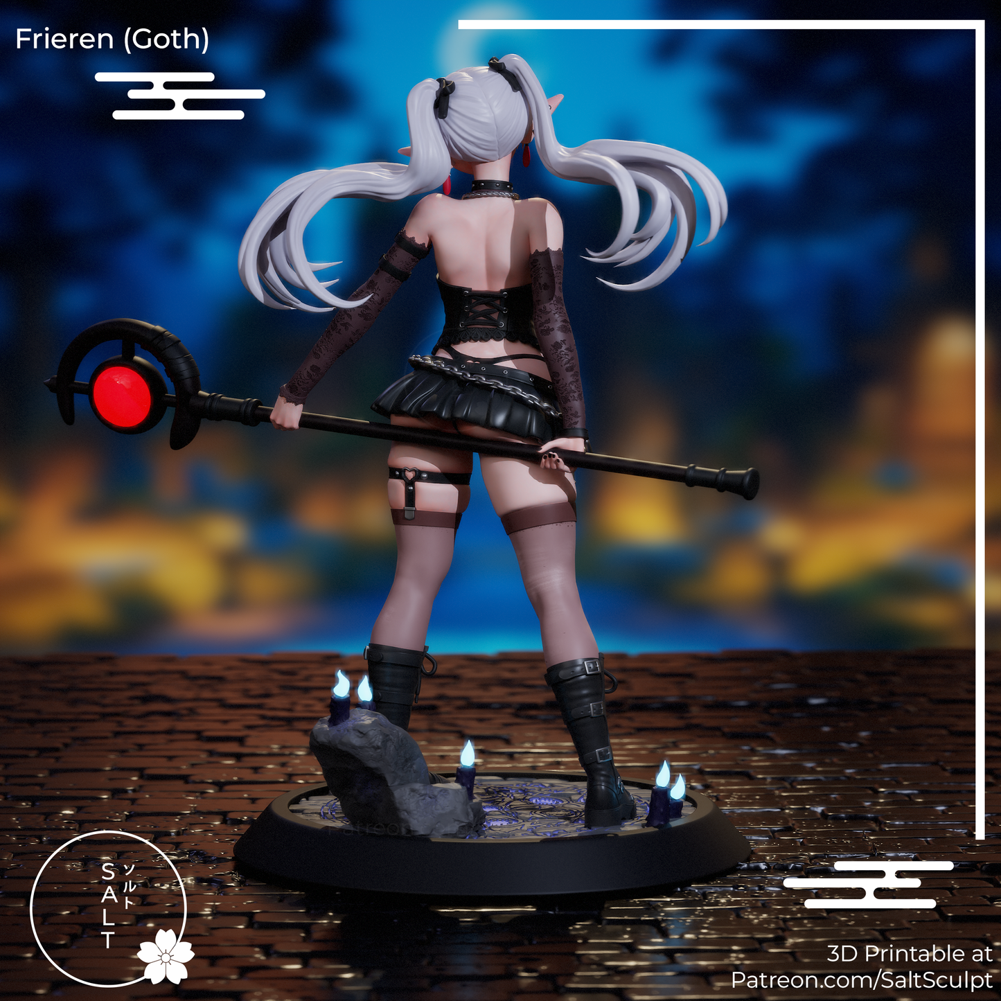 SaltSculpt Goth Frieren - Frieren