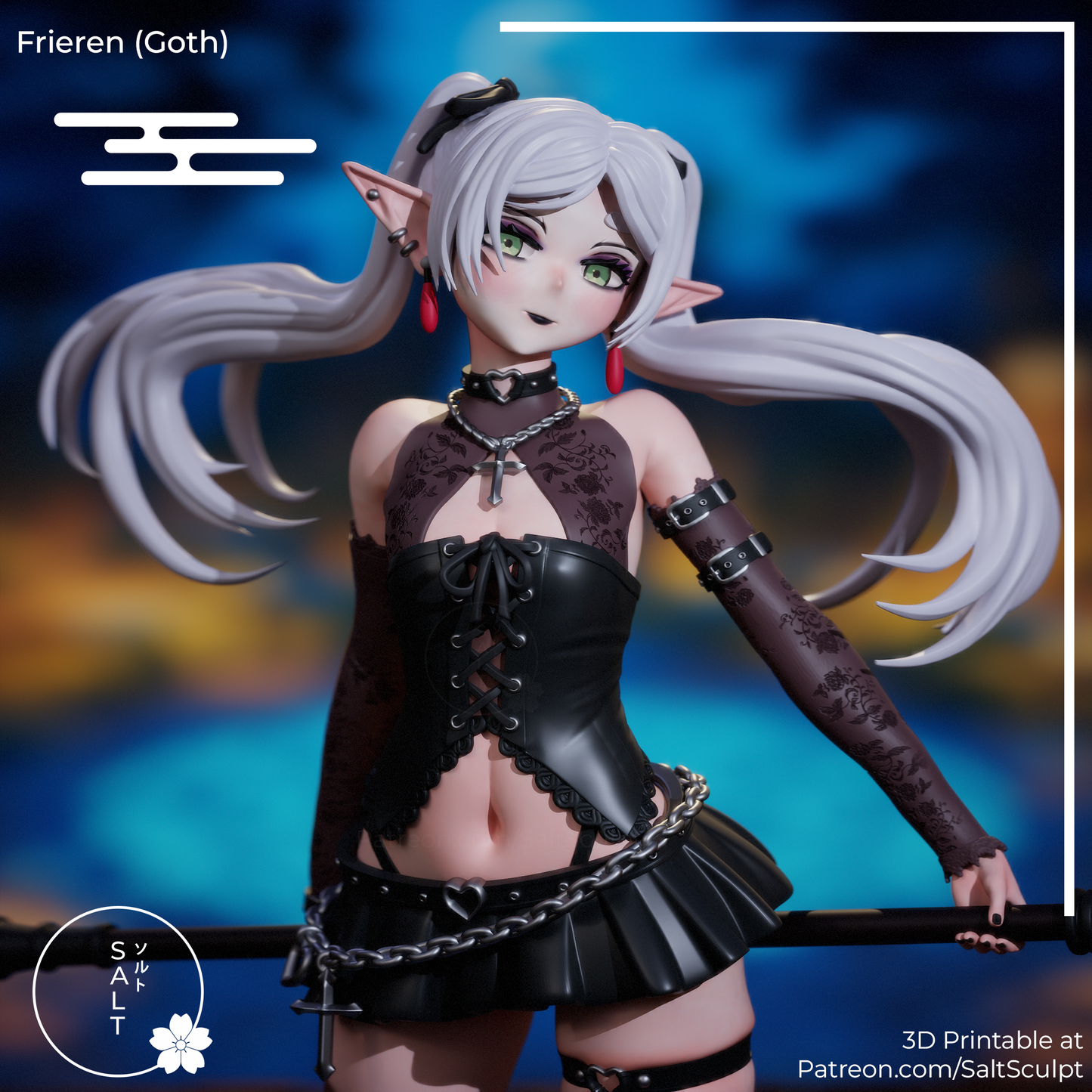 SaltSculpt Goth Frieren - Frieren
