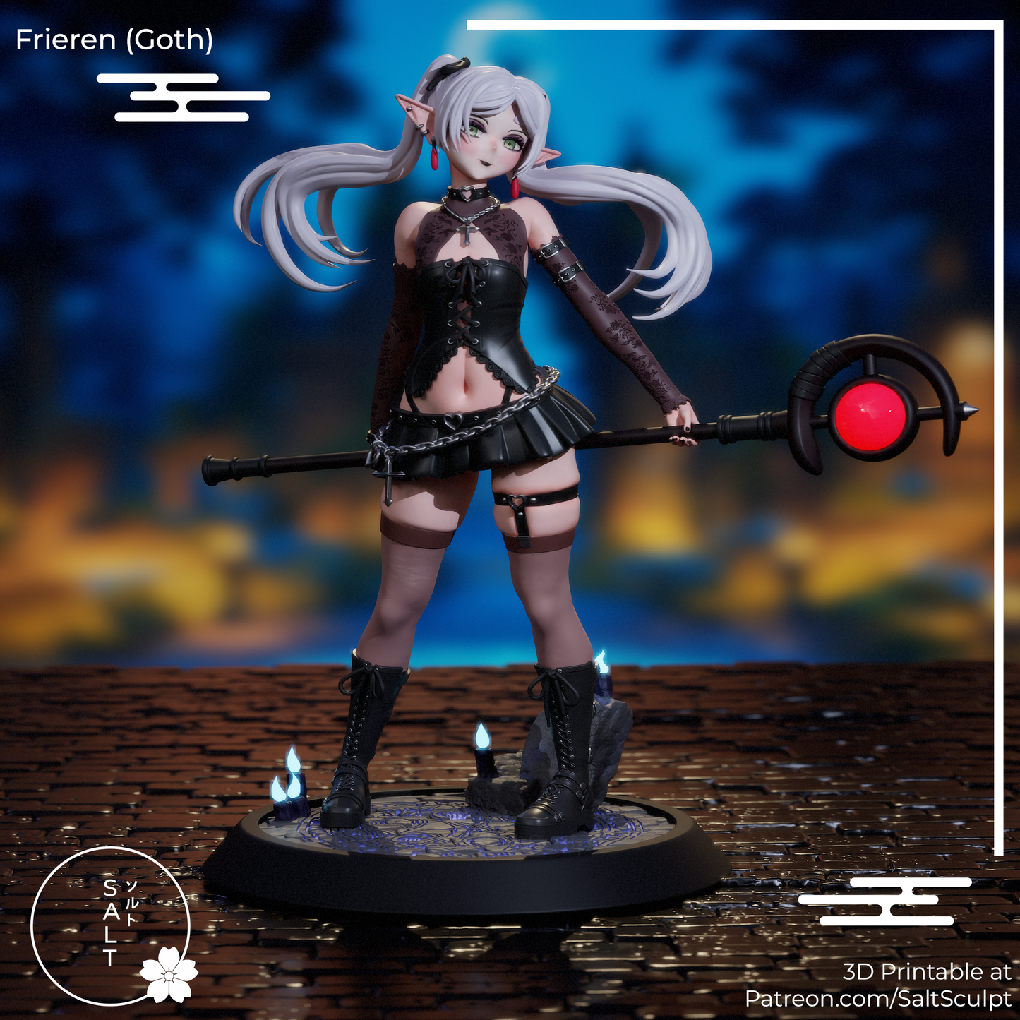 SaltSculpt Goth Frieren - Frieren