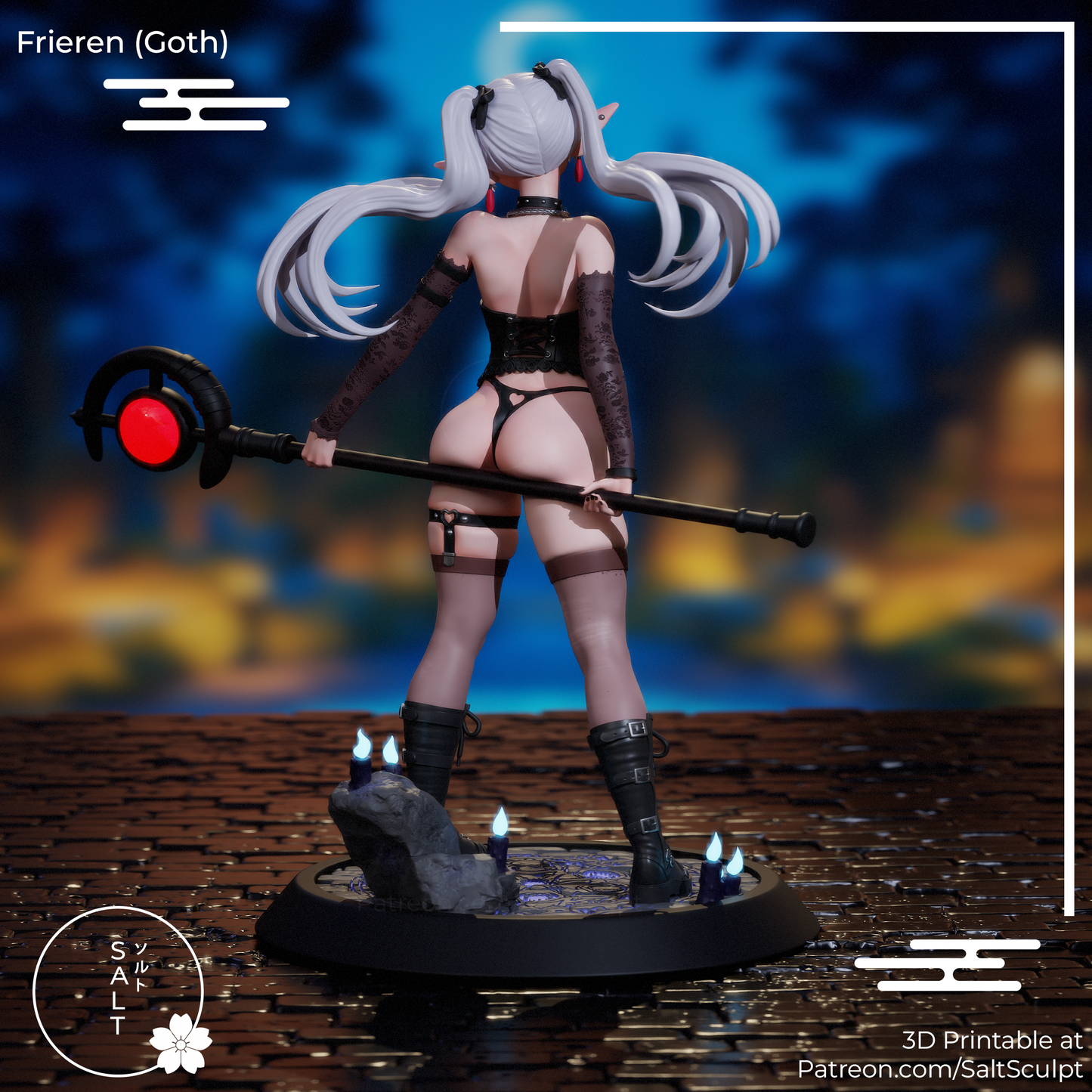 SaltSculpt Goth Frieren - Frieren