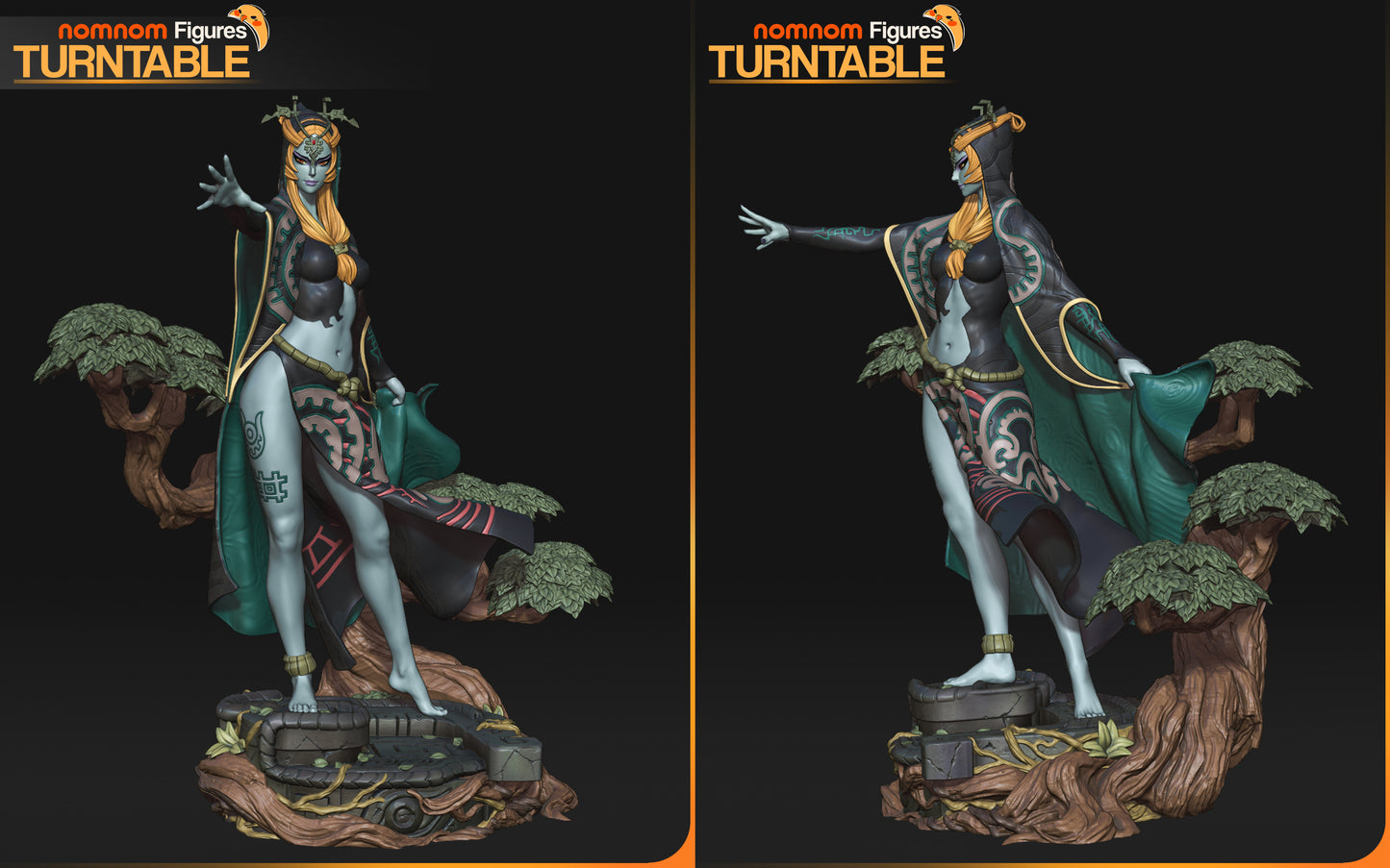 Nomnom Figures Midna - Legend of Zelda