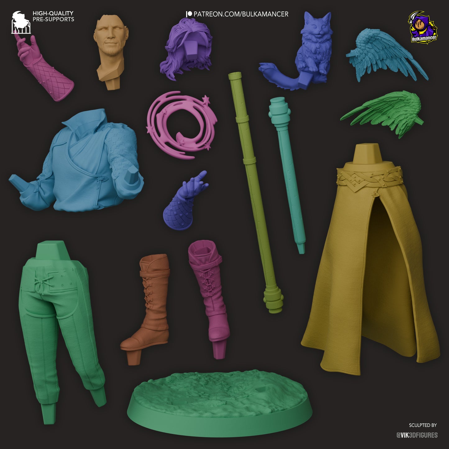 Bulkamancer Sculps Gale - Baldur's Gate 3