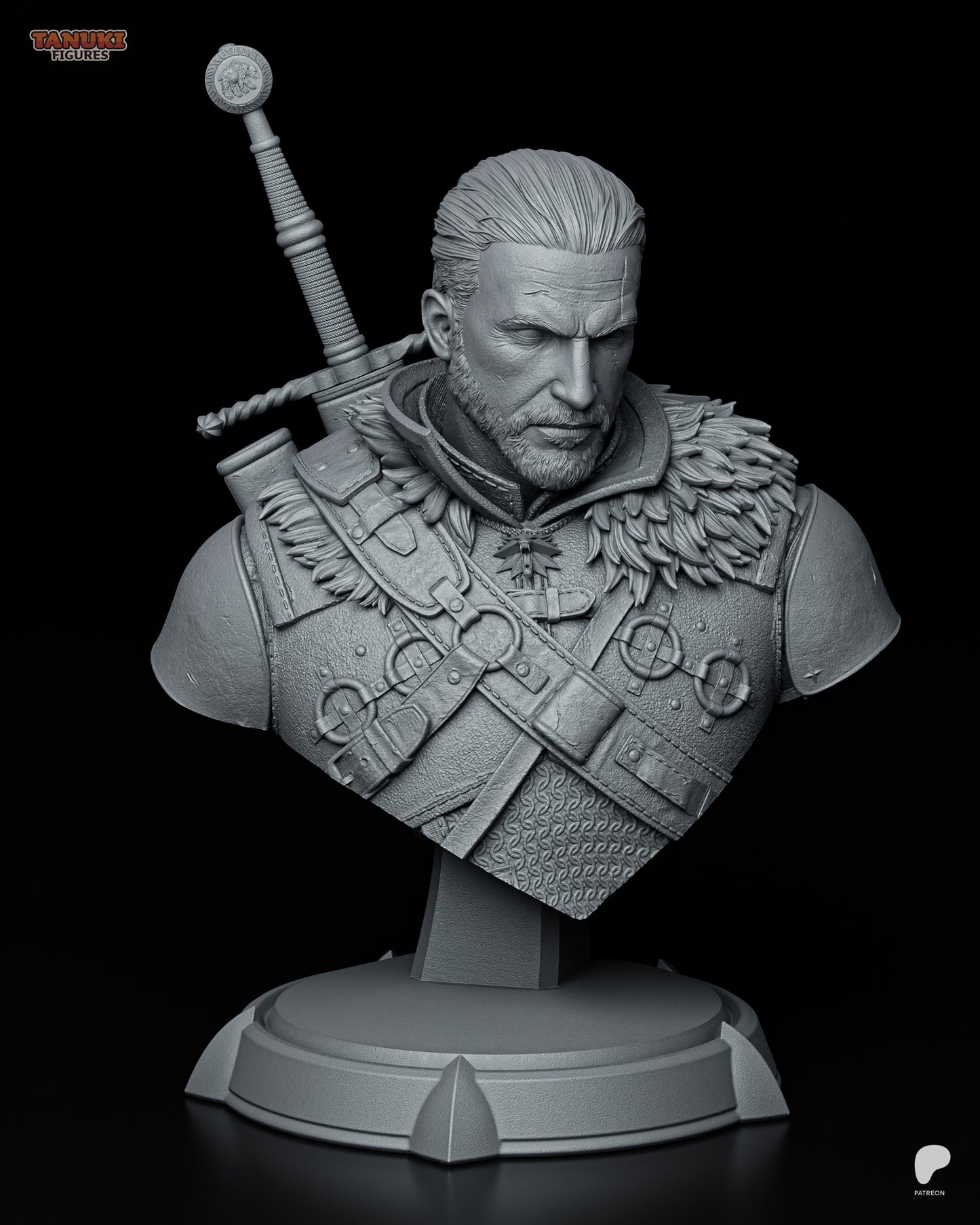 Tanuki Figures Geralt - The Witcher