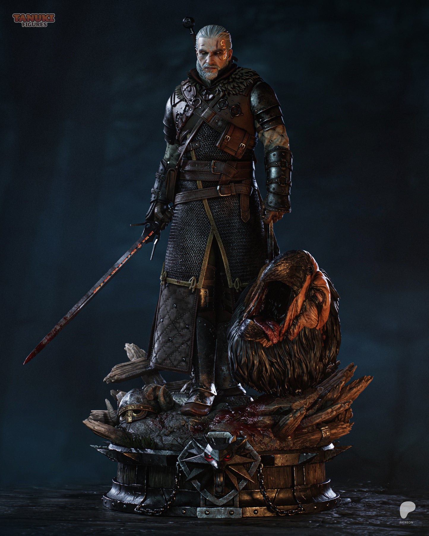 Tanuki Figures Geralt - The Witcher