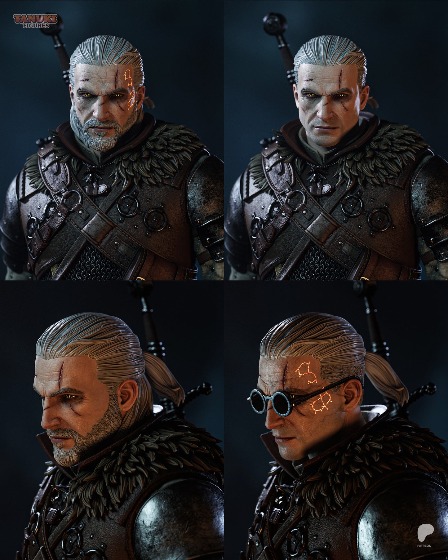 Tanuki Figures Geralt - The Witcher
