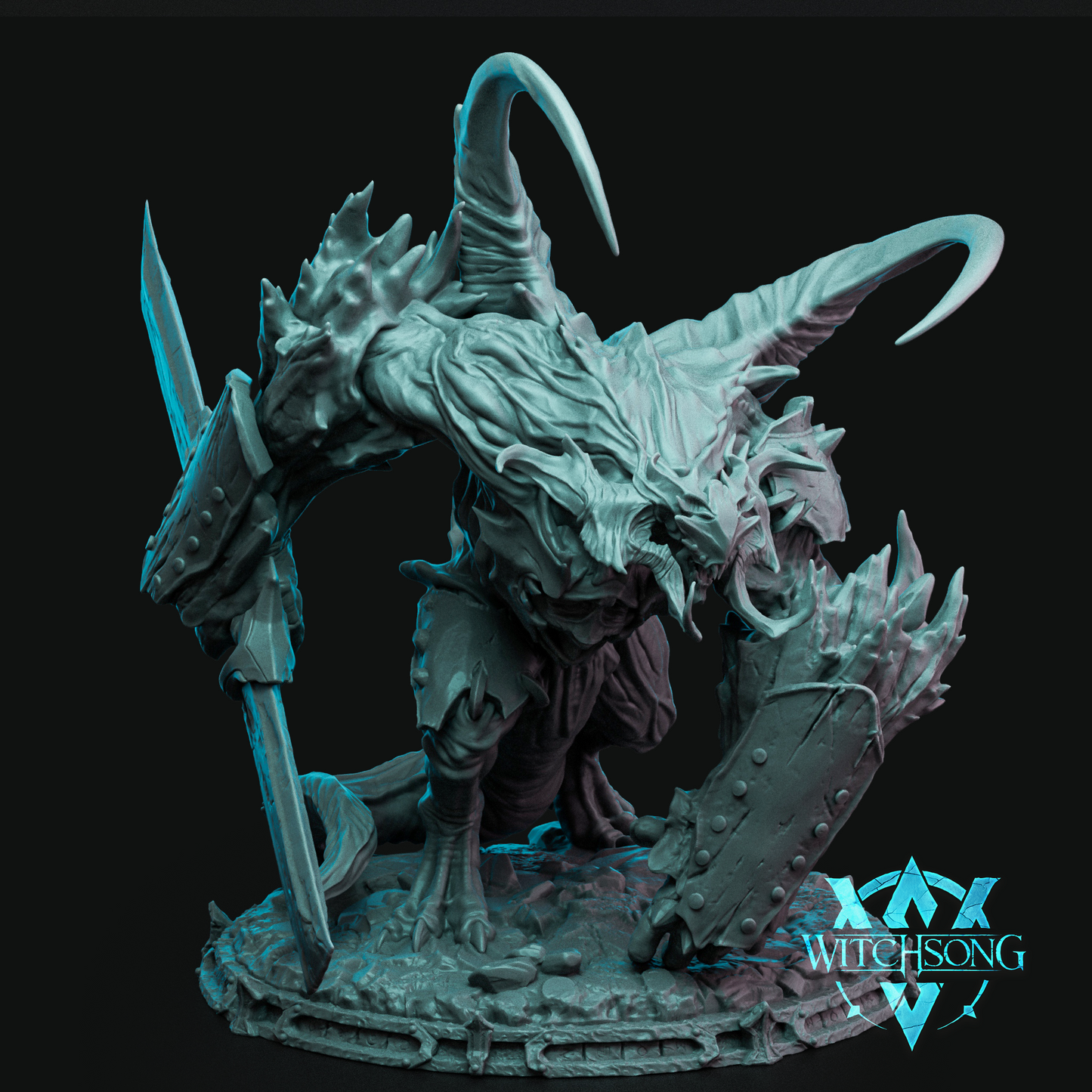 Witchsong Miniatures | Ghel'kerot, Guardian of the Gate