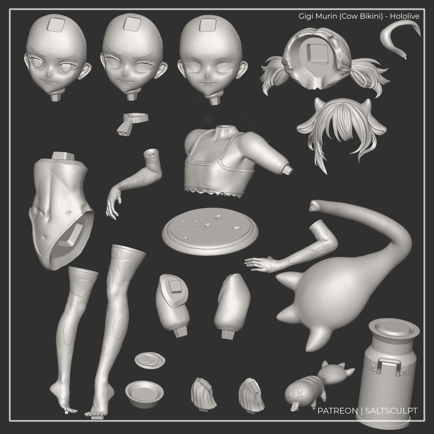 SaltSculpt Cowkini Gigi Murin