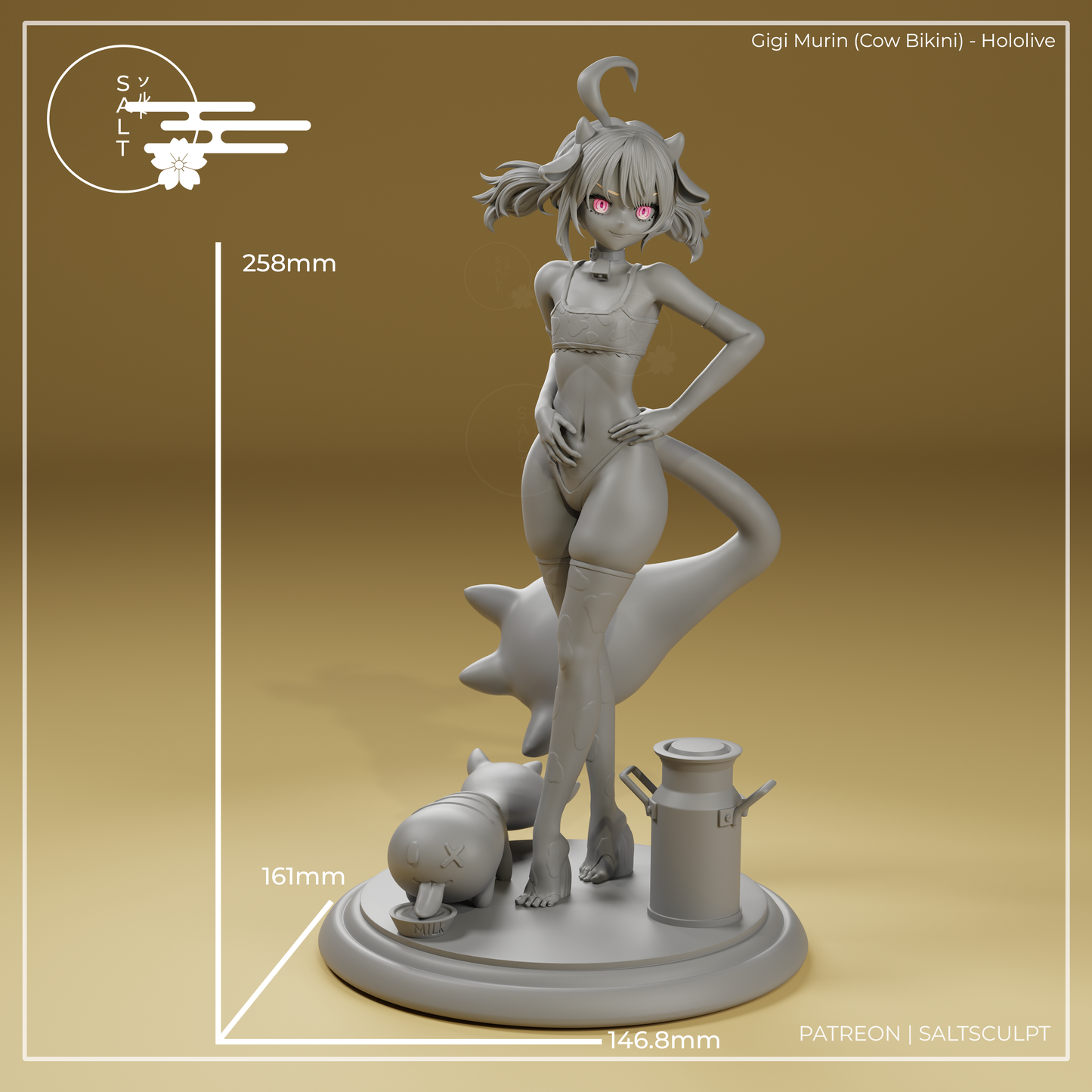 SaltSculpt Cowkini Gigi Murin