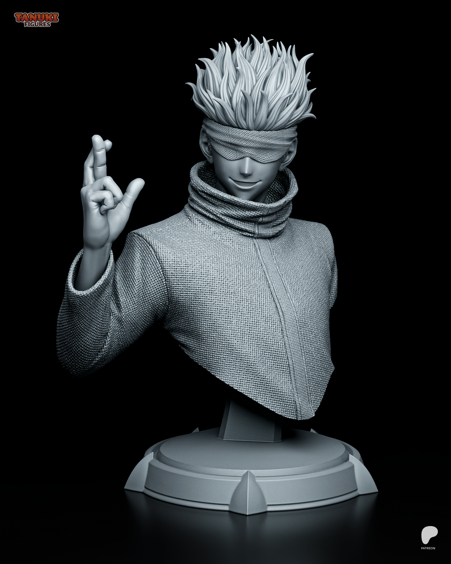 Tanuki Figures Gojo - Jujutsu Kaisen