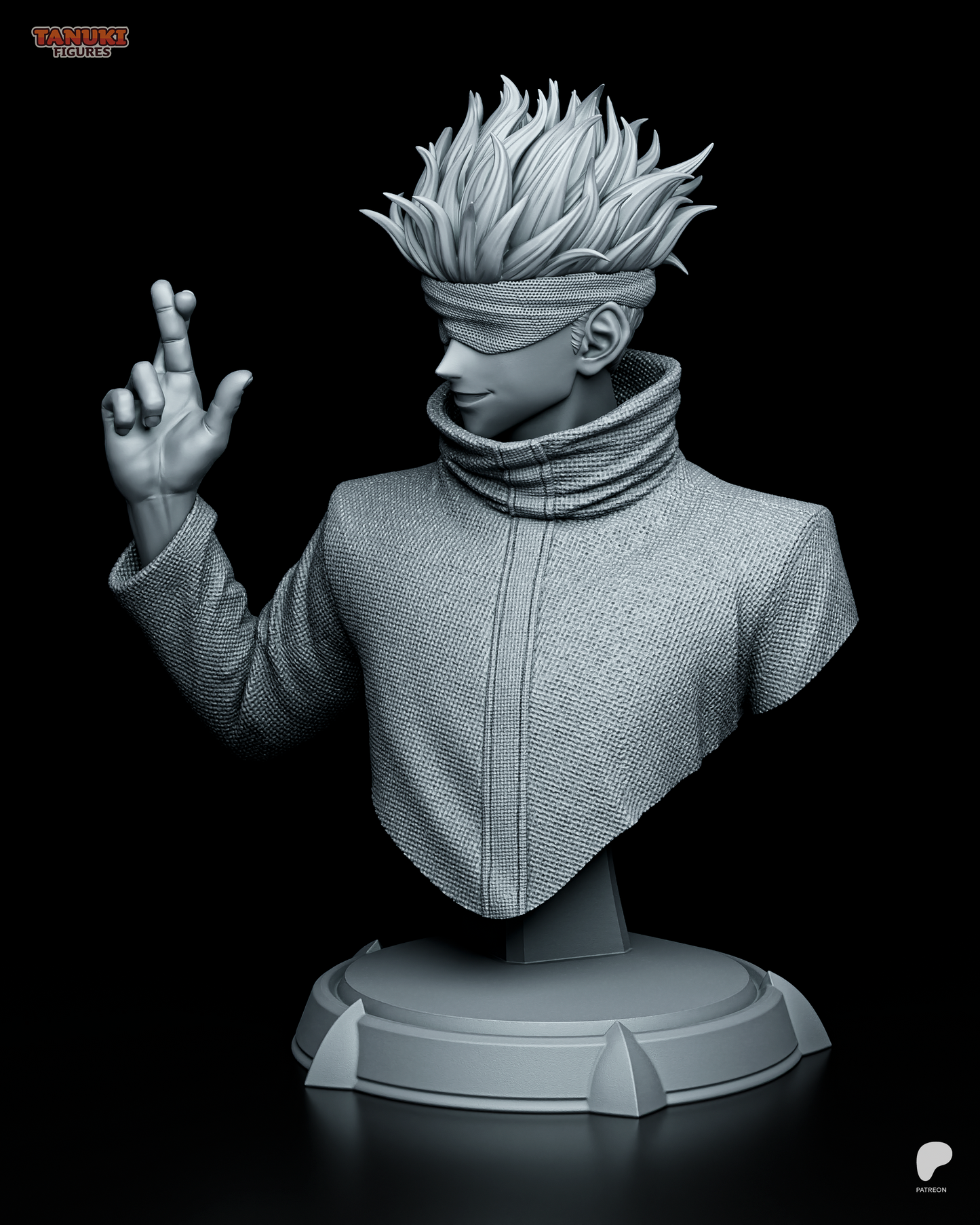 Tanuki Figures Gojo - Jujutsu Kaisen