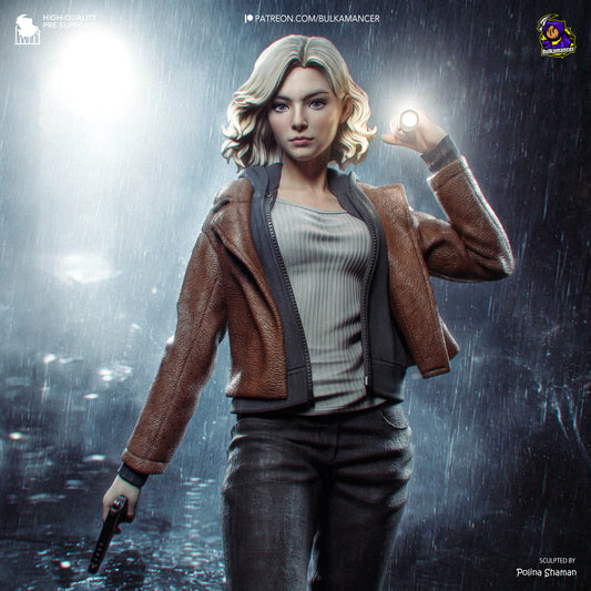 Bulkamancer Sculps Grace - Resident Evil