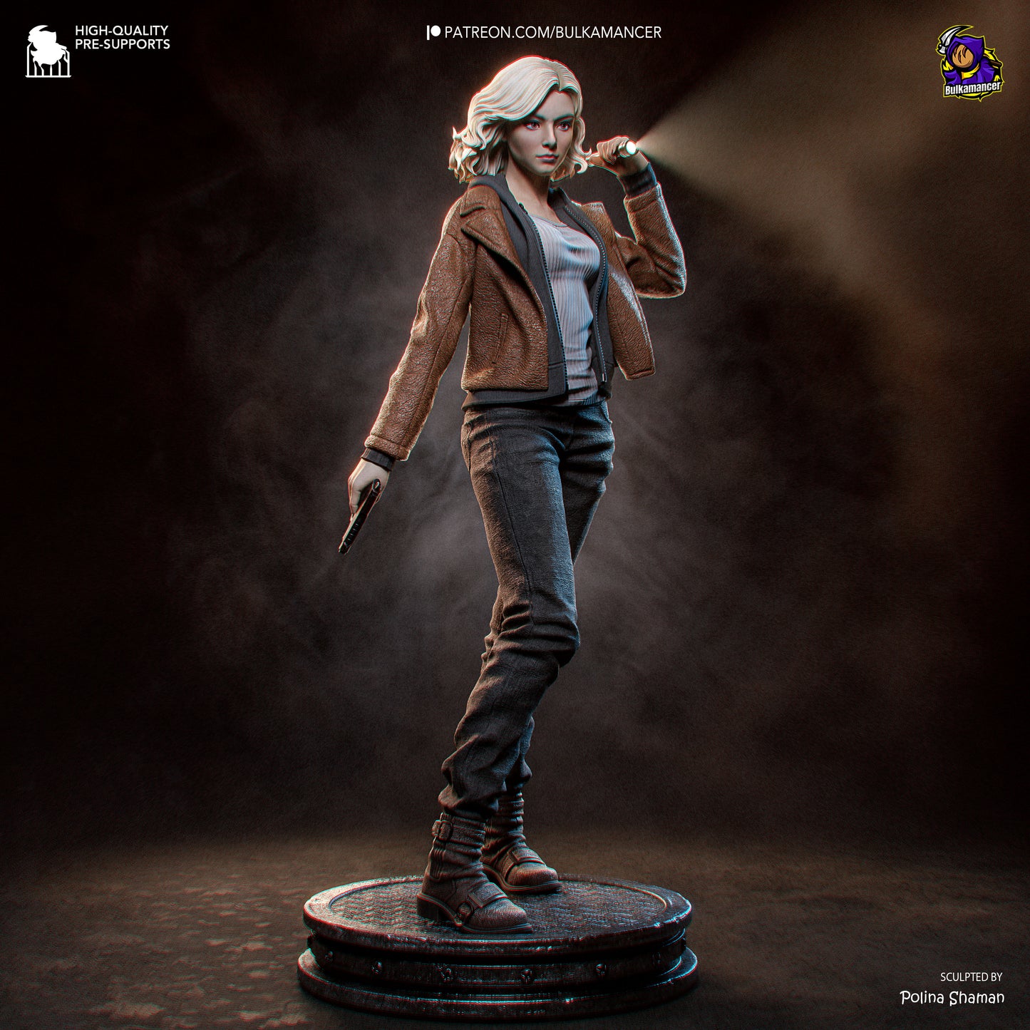 Bulkamancer Sculps Grace - Resident Evil