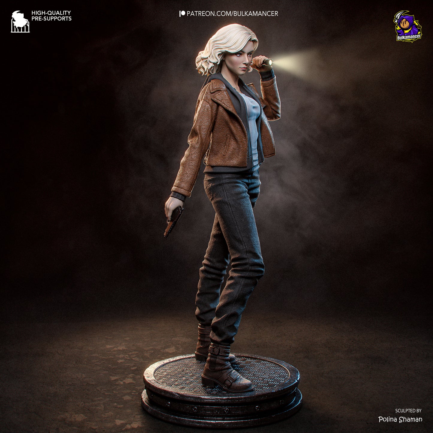 Bulkamancer Sculps Grace - Resident Evil
