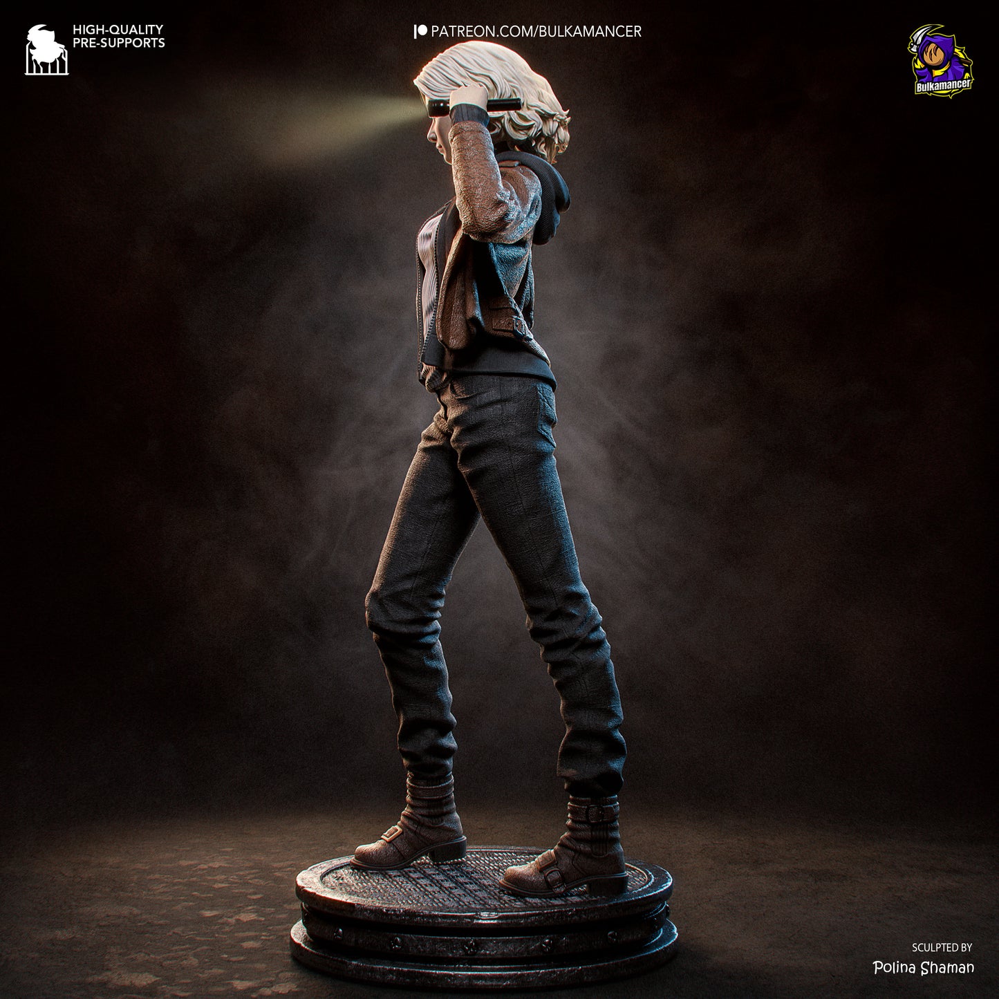 Bulkamancer Sculps Grace - Resident Evil