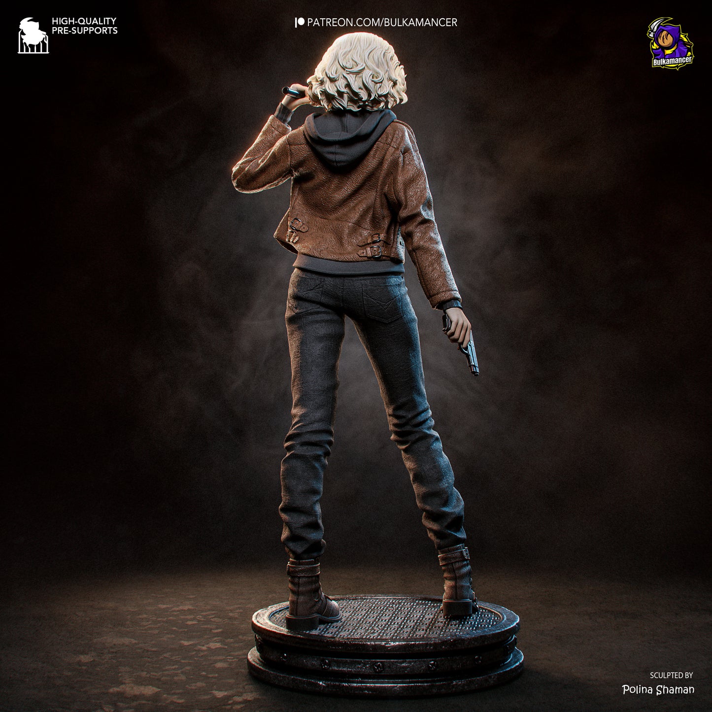 Bulkamancer Sculps Grace - Resident Evil