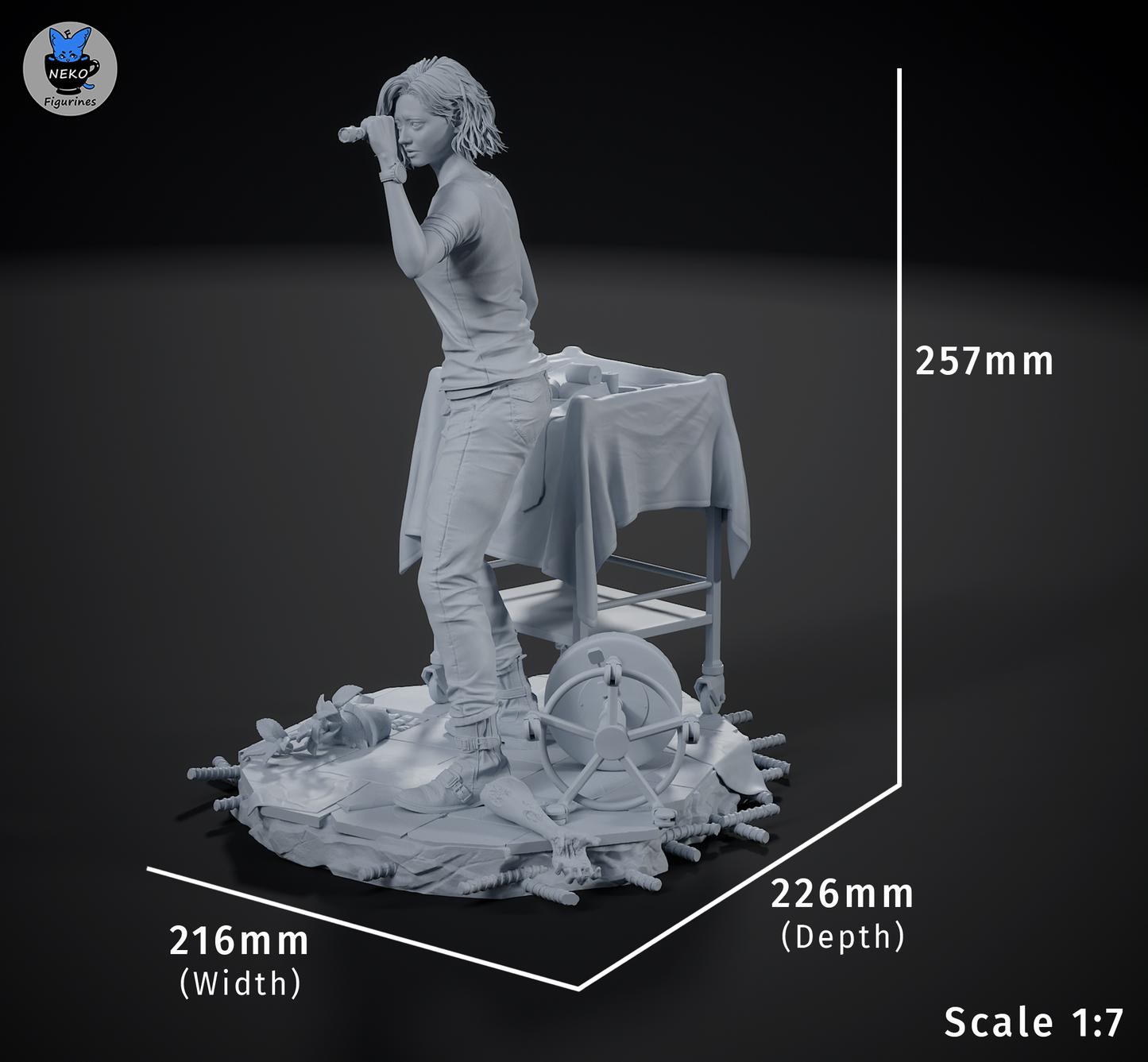 Neko Figurines Grace Ashcroft - Resident Evil Requiem