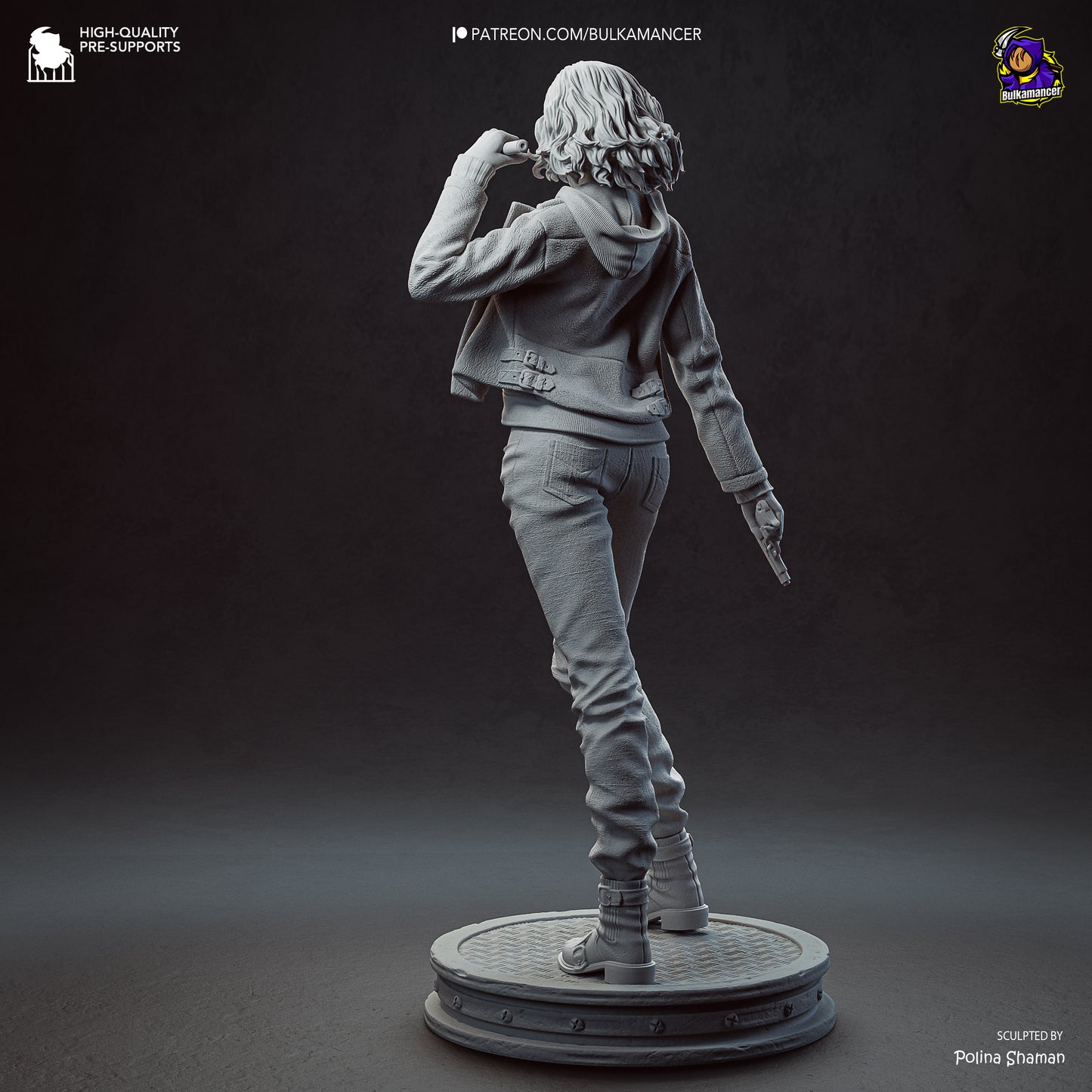 Bulkamancer Sculps Grace - Resident Evil