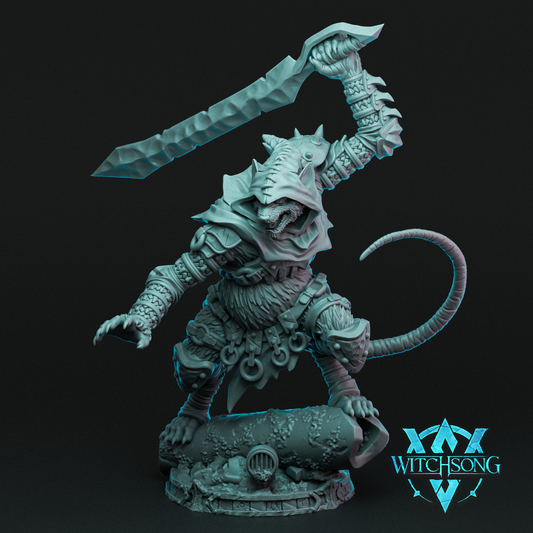 Witchsong Miniatures | Grandrat Swordsman