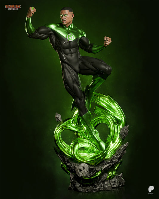 Tanuki Figures Green Lantern