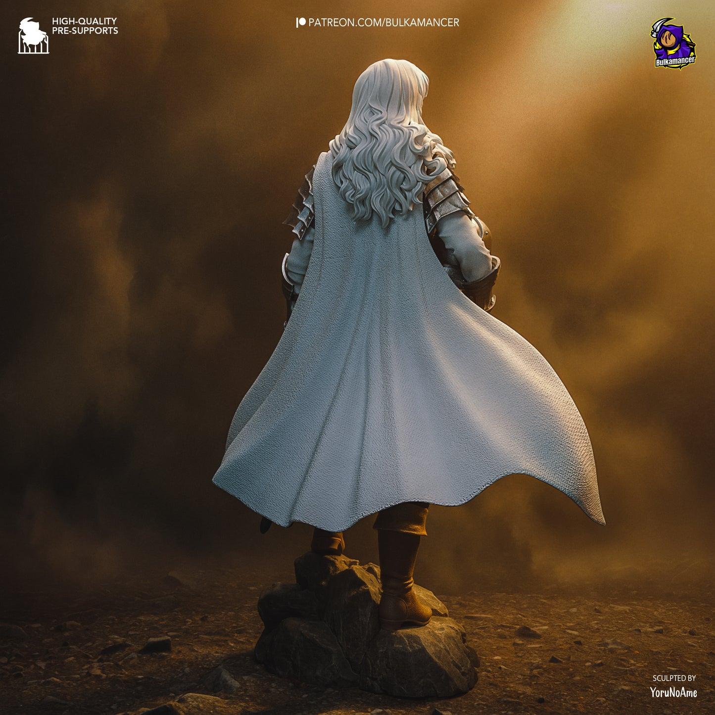 Bulkamancer Sculps Guts & Griffith & Casca  - Berserk: The Golden Age Arc