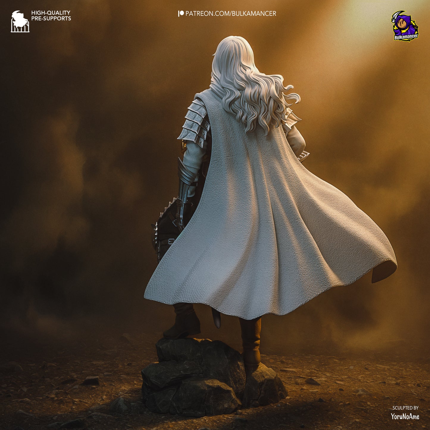 Bulkamancer Sculps Guts & Griffith & Casca  - Berserk: The Golden Age Arc