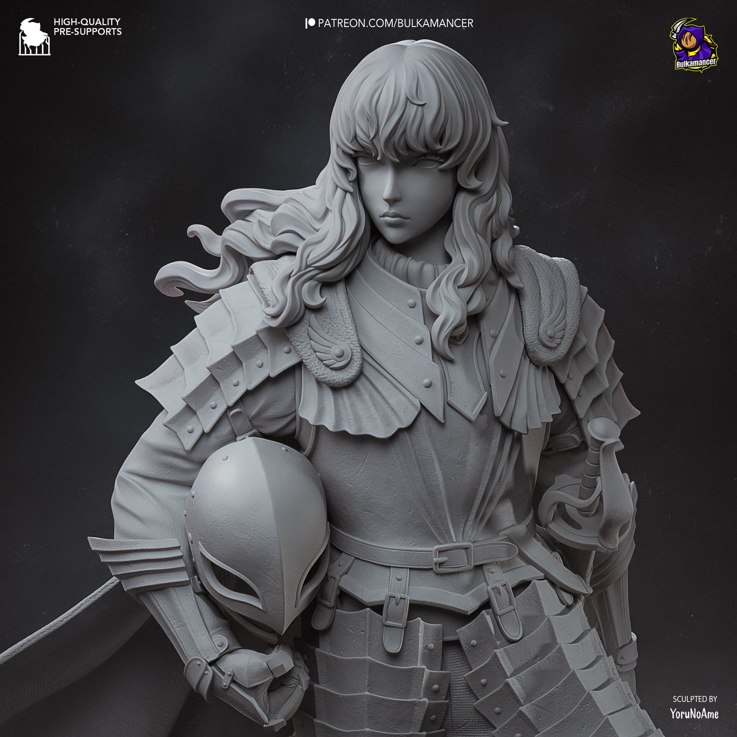 Bulkamancer Sculps Guts & Griffith & Casca  - Berserk: The Golden Age Arc