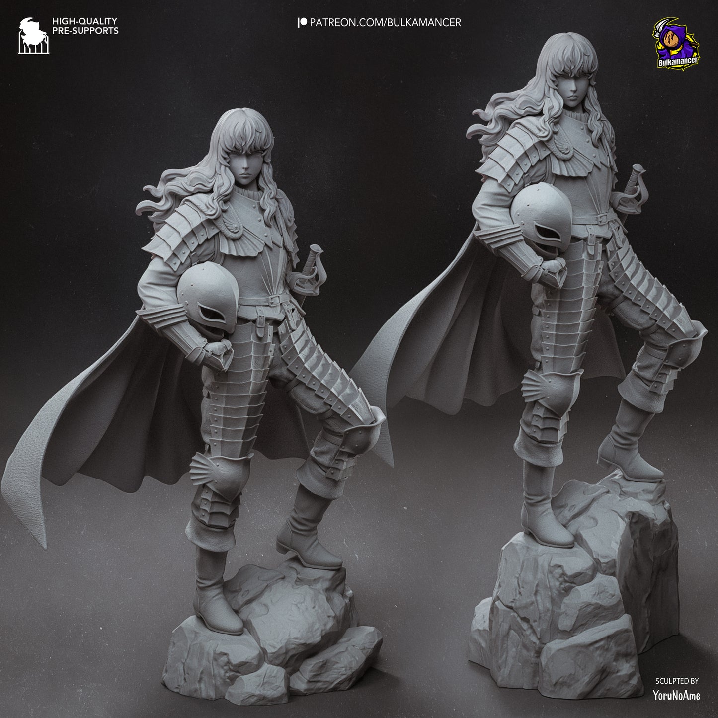 Bulkamancer Sculps Guts & Griffith & Casca  - Berserk: The Golden Age Arc