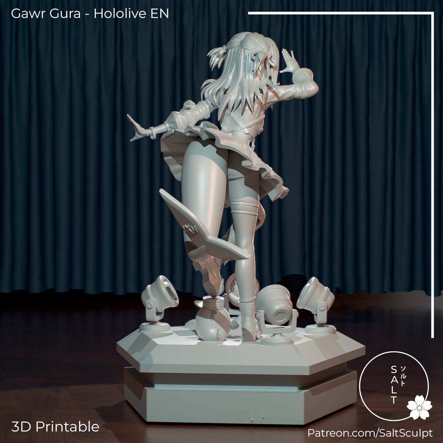 SaltSculpt Gawr Gura (Idol Outfit) - Hololive