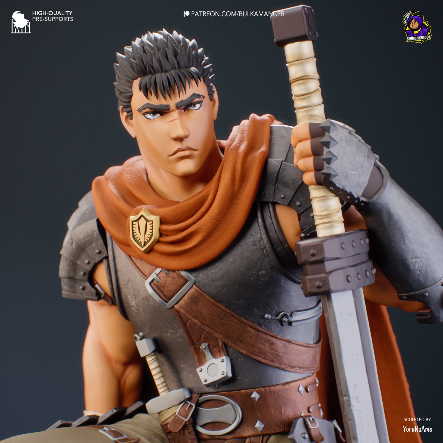 Bulkamancer Sculps  Guts - Berserk: The Golden Age Arc
