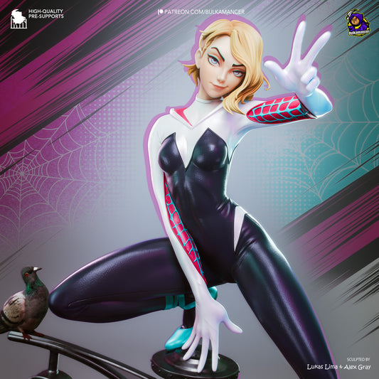 Bulkamancer Sculps Gwen Stacy - Into the Spider-Verse