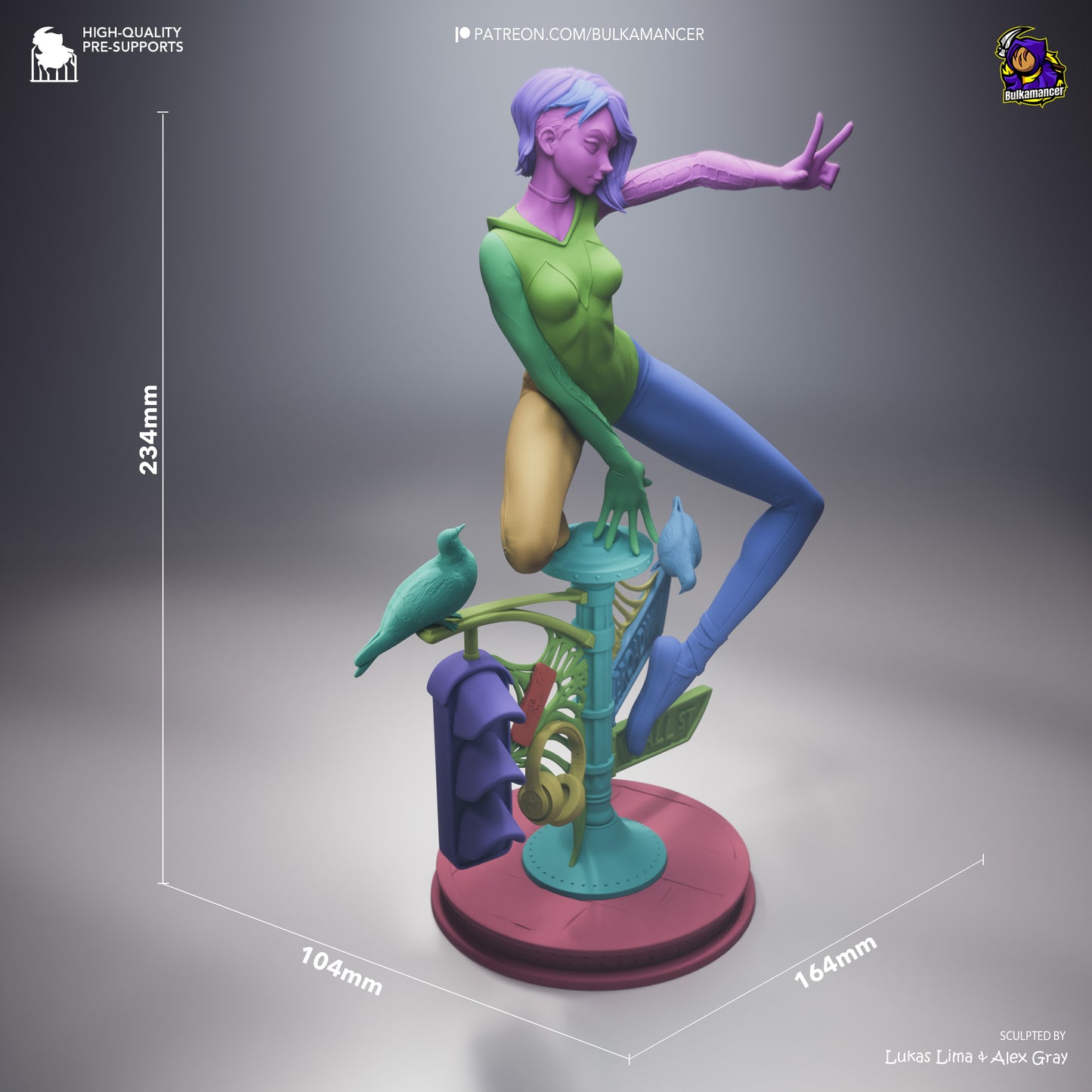 Bulkamancer Sculps Gwen Stacy - Into the Spider-Verse