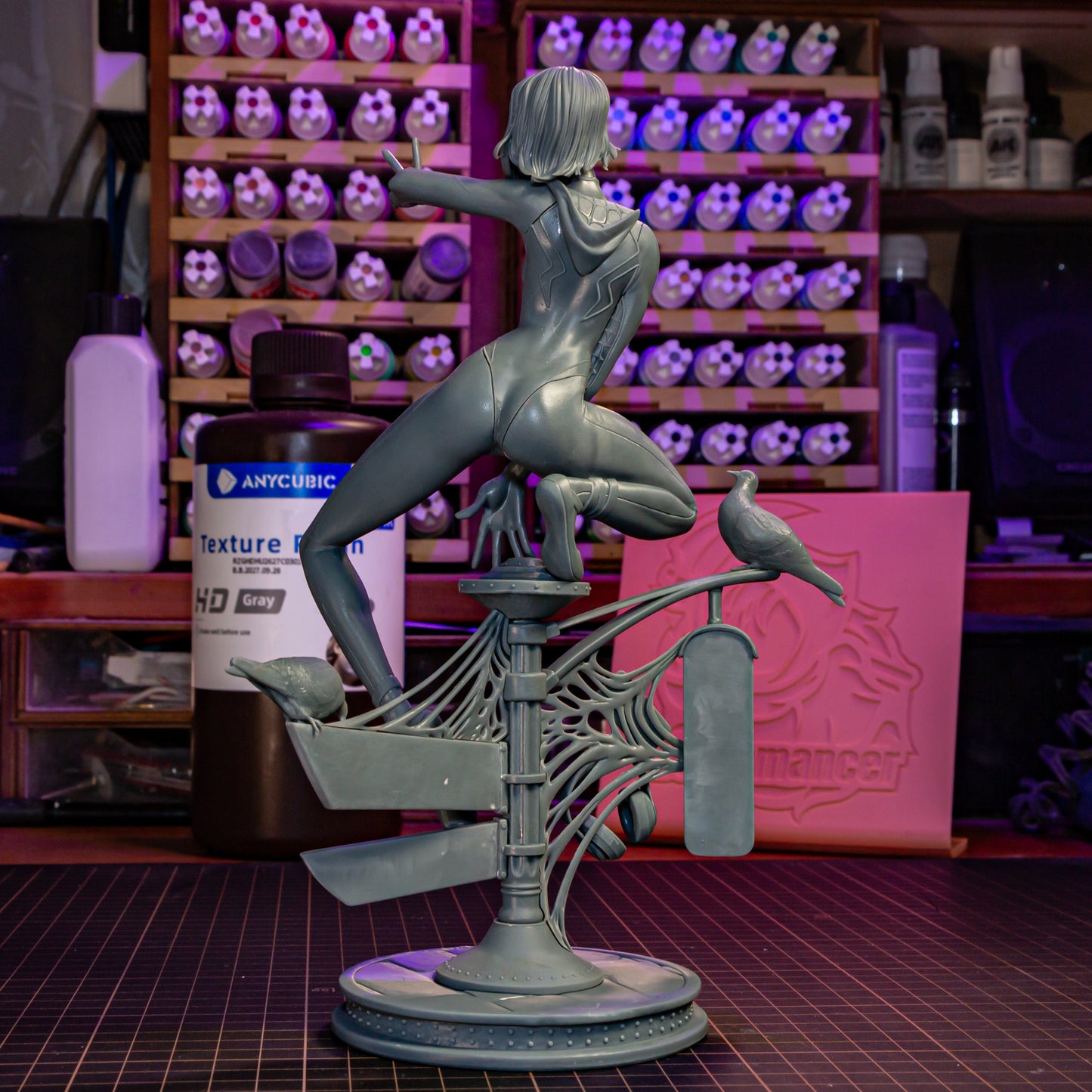 Bulkamancer Sculps Gwen Stacy - Into the Spider-Verse