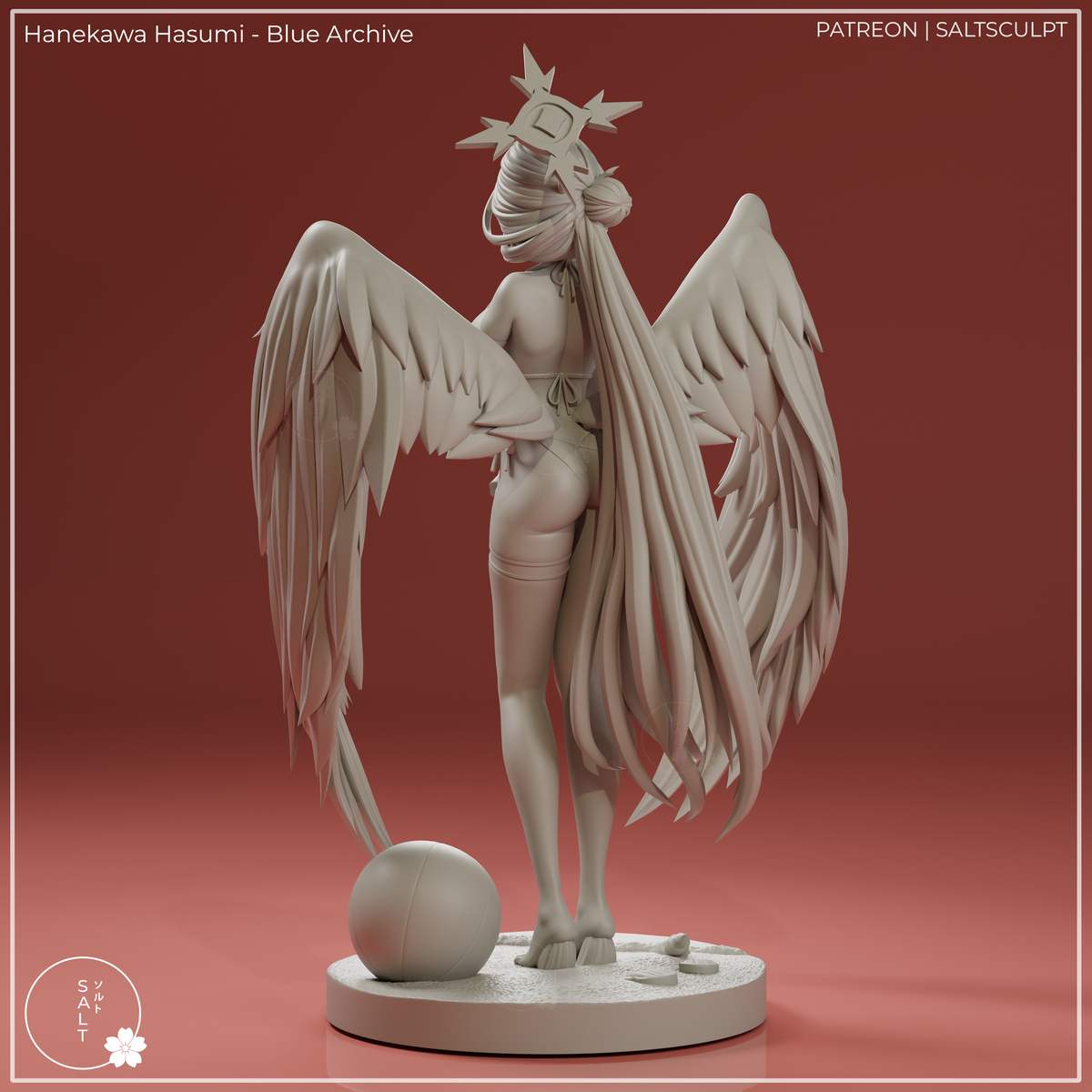 SaltSculpt Hanekawa Hasumi - Blue Archive