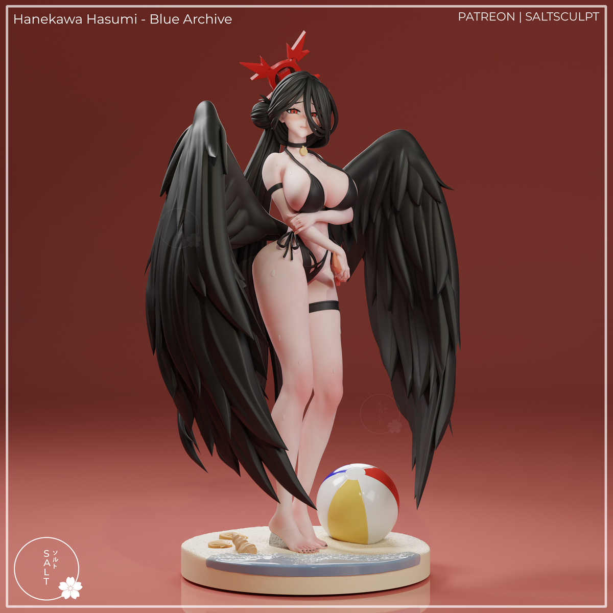 SaltSculpt Hanekawa Hasumi - Blue Archive