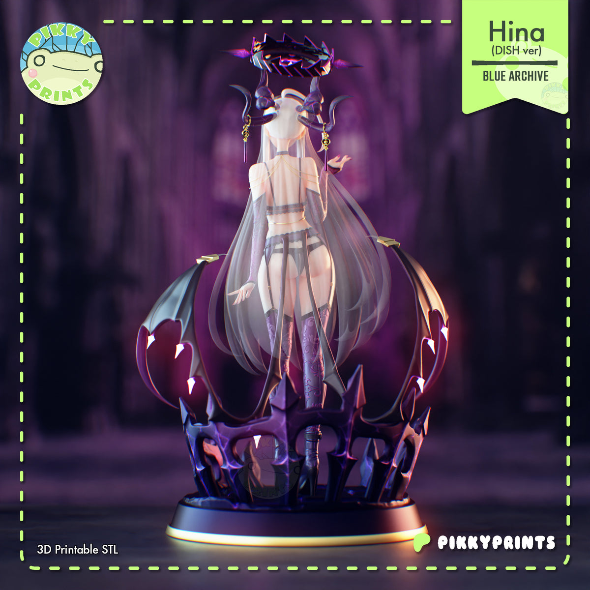 Pikky Prints Big Hina (DISH ver) - Blue Archive