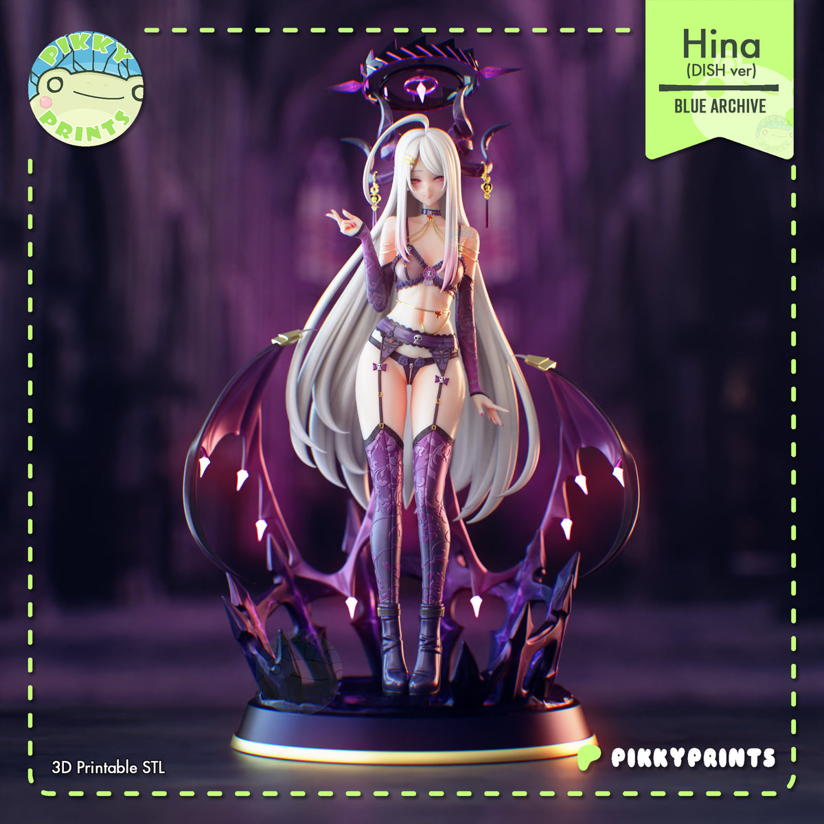 Pikky Prints Big Hina (DISH ver) - Blue Archive