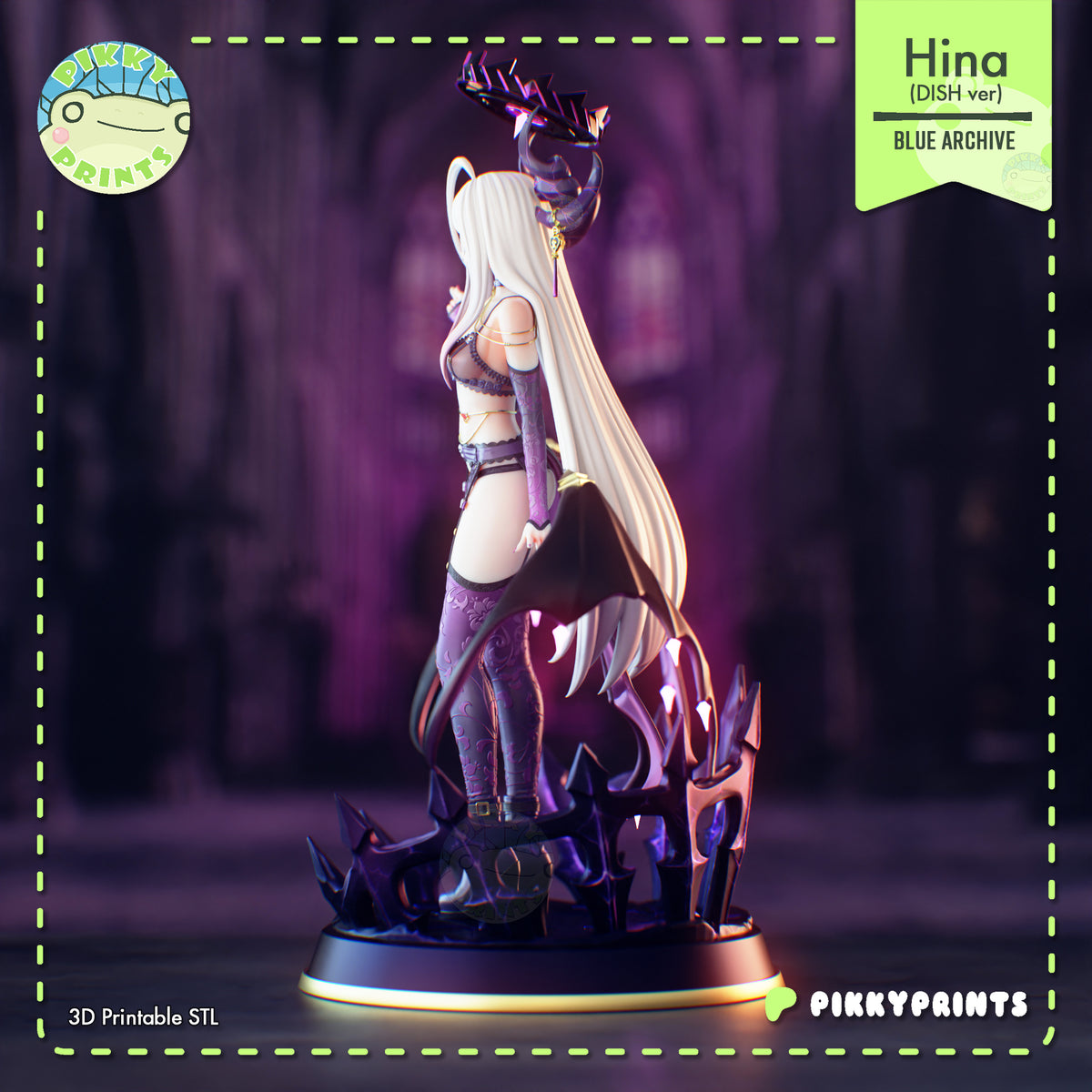 Pikky Prints Big Hina (DISH ver) - Blue Archive