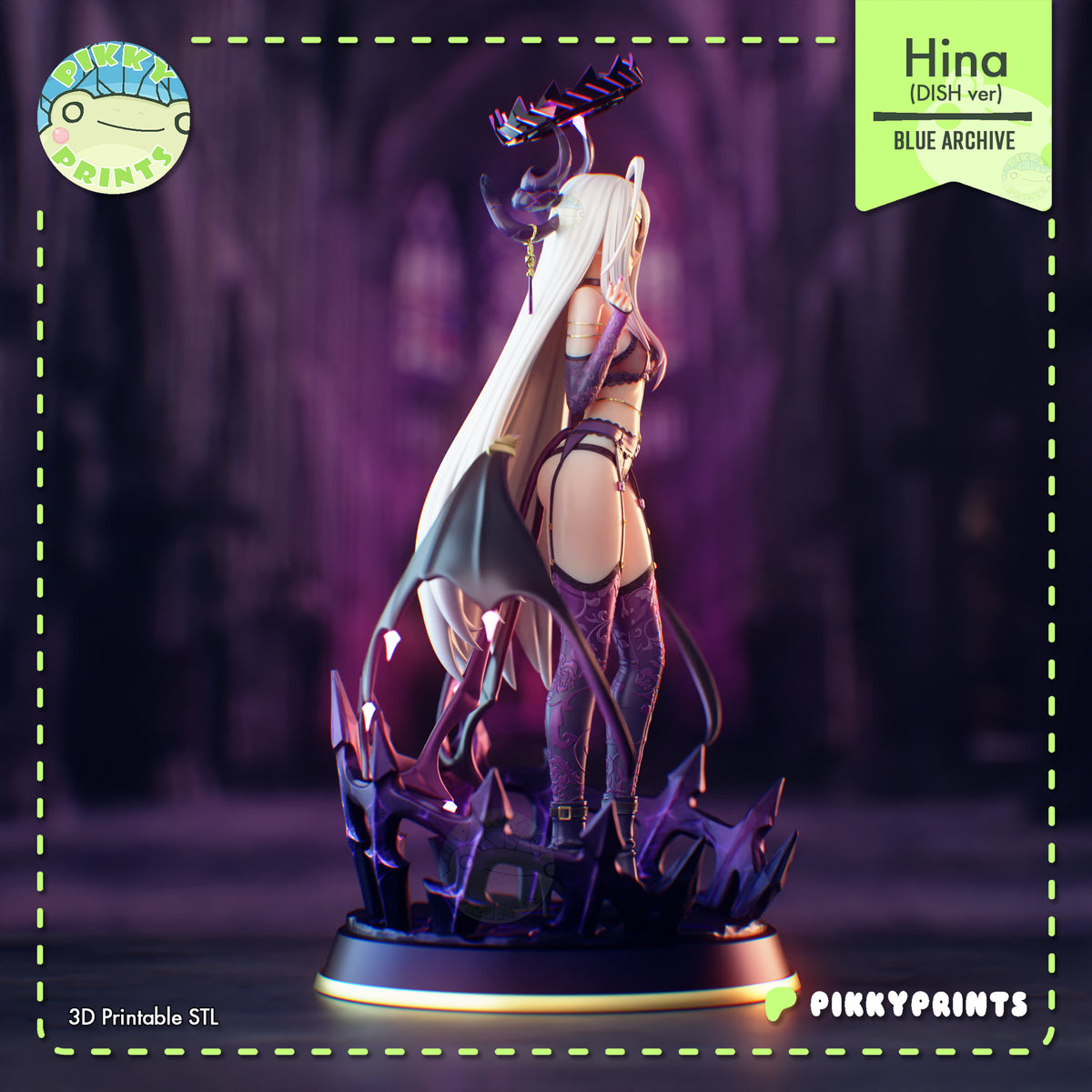 Pikky Prints Big Hina (DISH ver) - Blue Archive